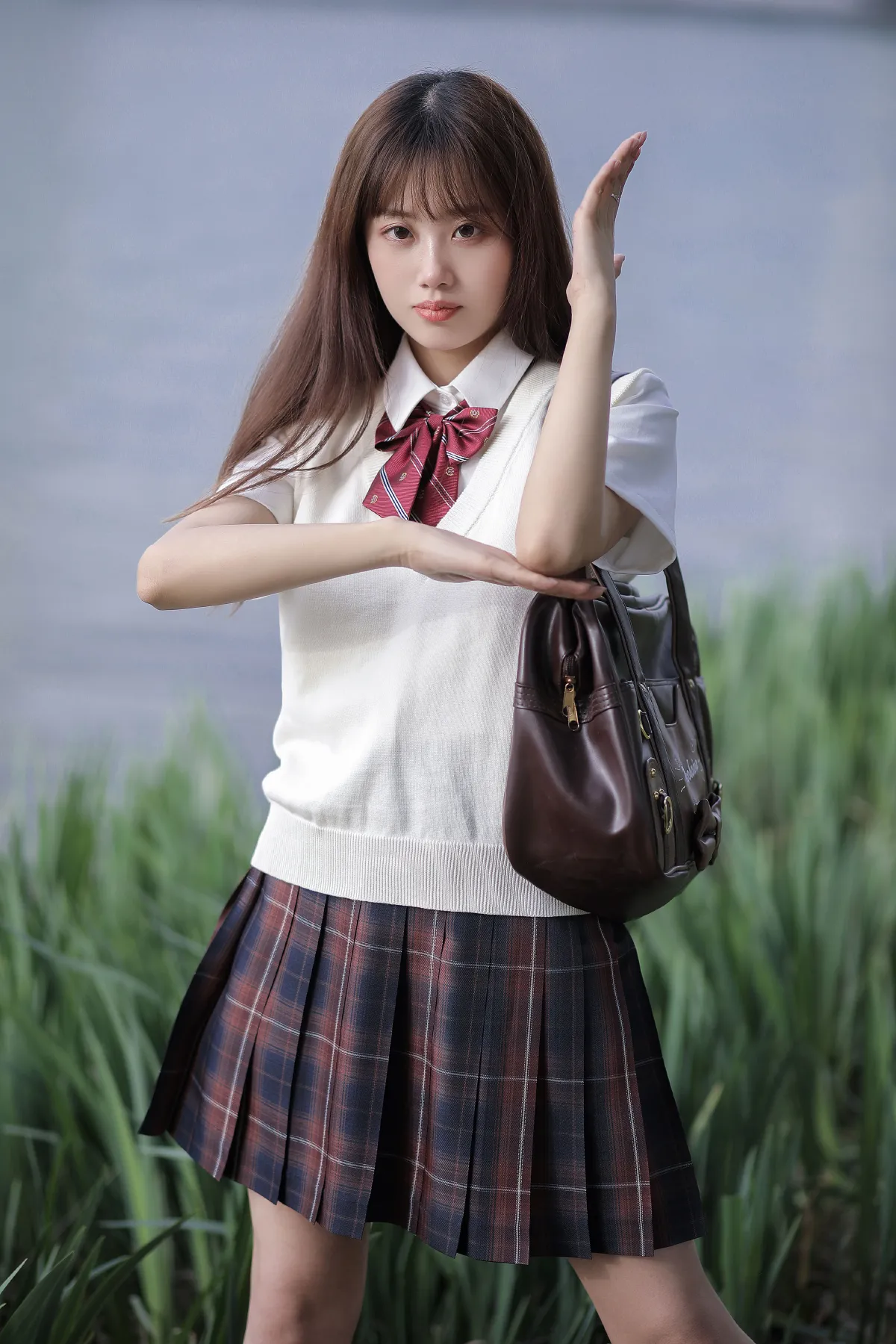 早春里的她