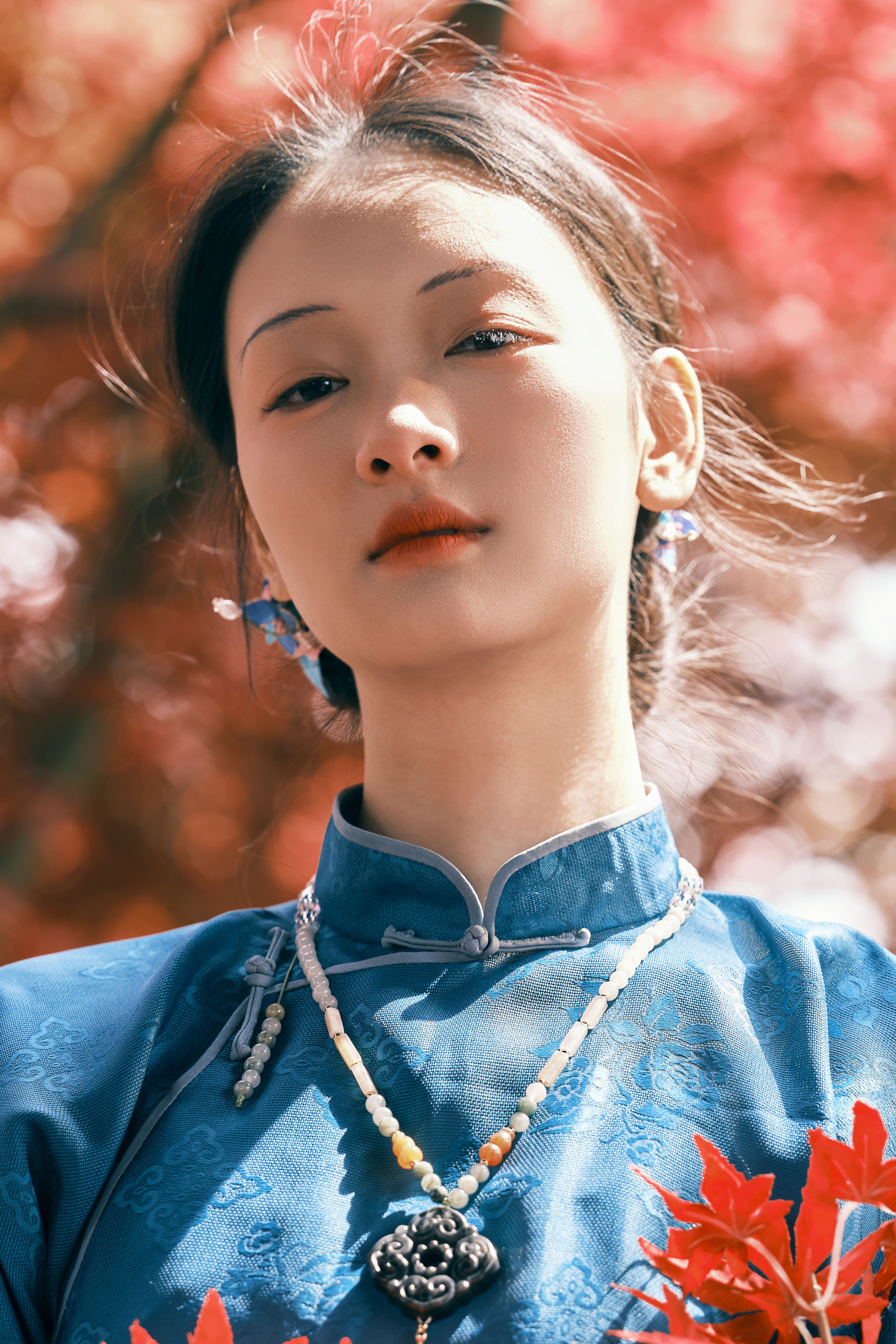 甜汐_妖怪哪里逃《红林染》美图作品图片1