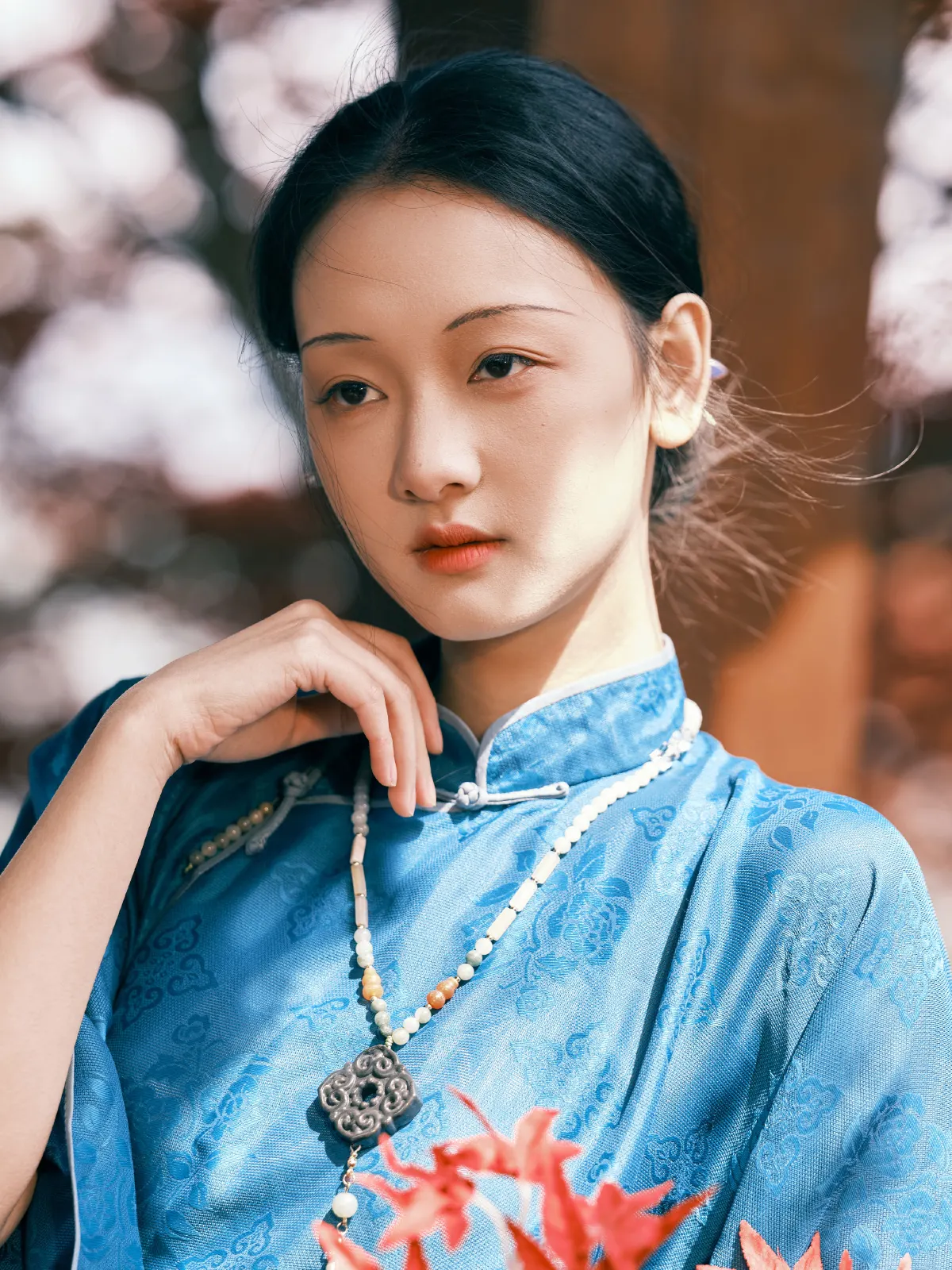 甜汐_妖怪哪里逃《红林染》美图作品图片2
