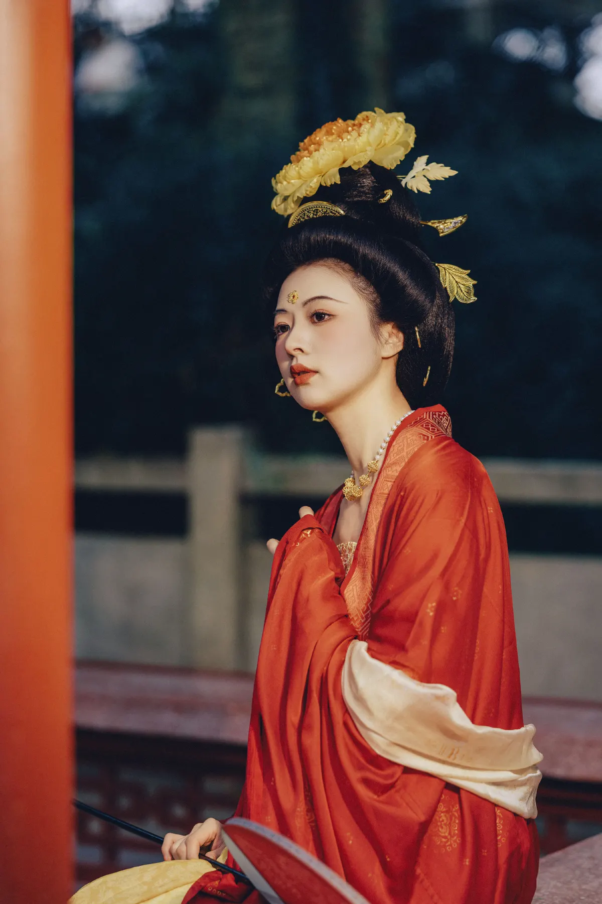 甜汐_泱泱《面若桃李》美图作品图片2