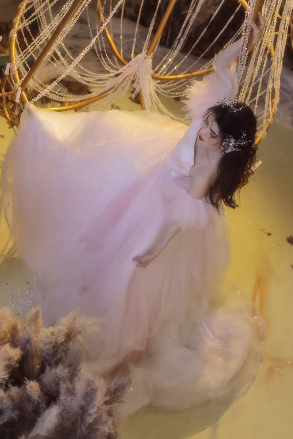 甜汐_雨涵《粉红云》美图作品图片5