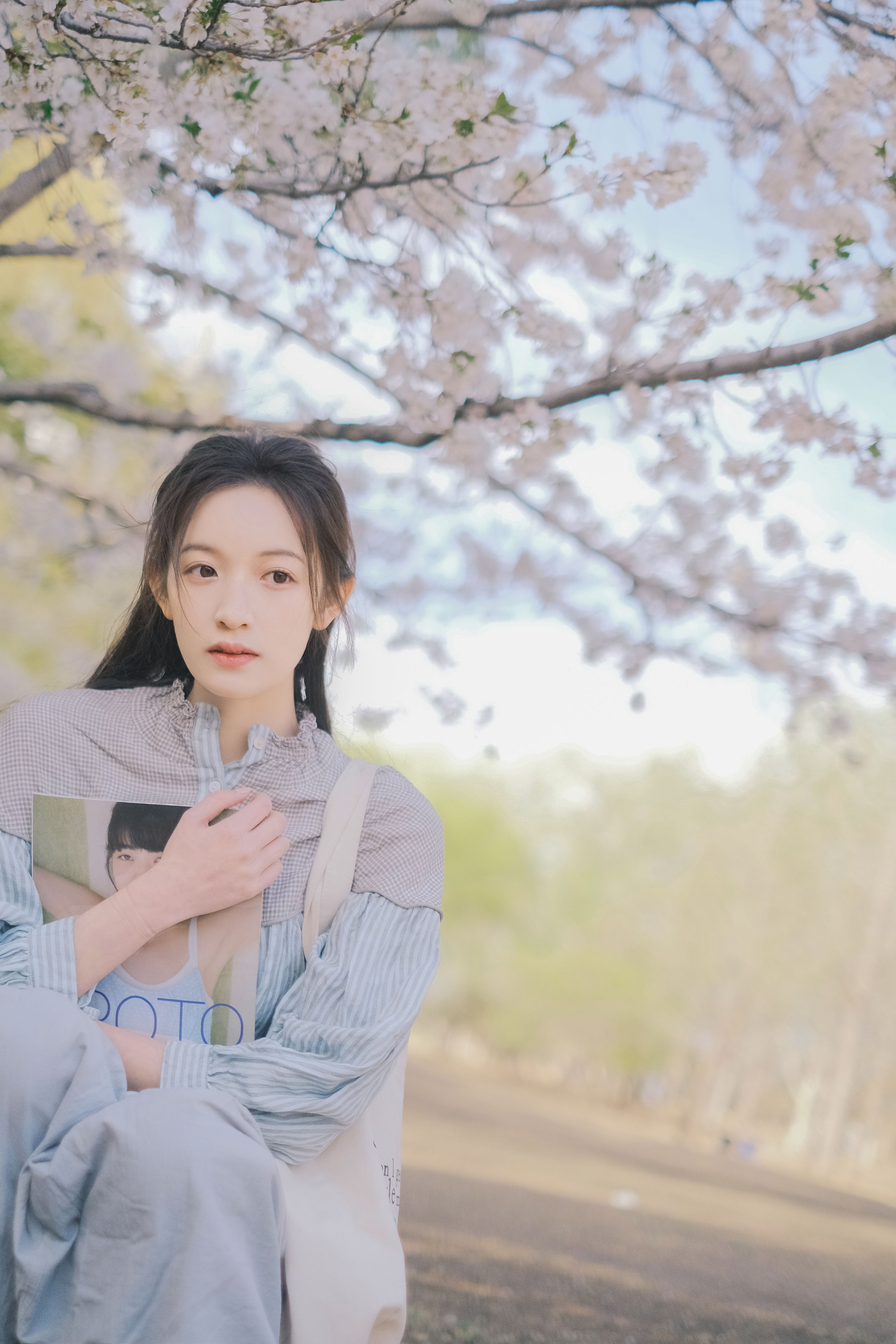 Sa娇少女写真馆_彤《春日信》美图作品图片5