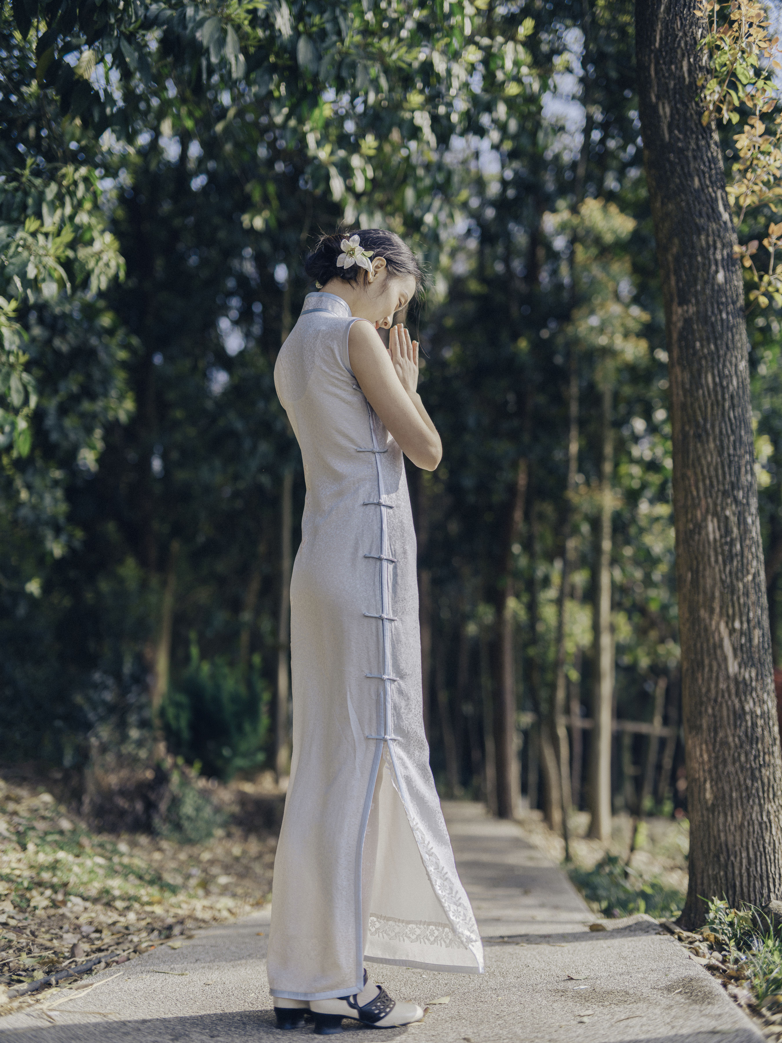 甜汐_妖怪哪里逃《水仙》美图作品图片1