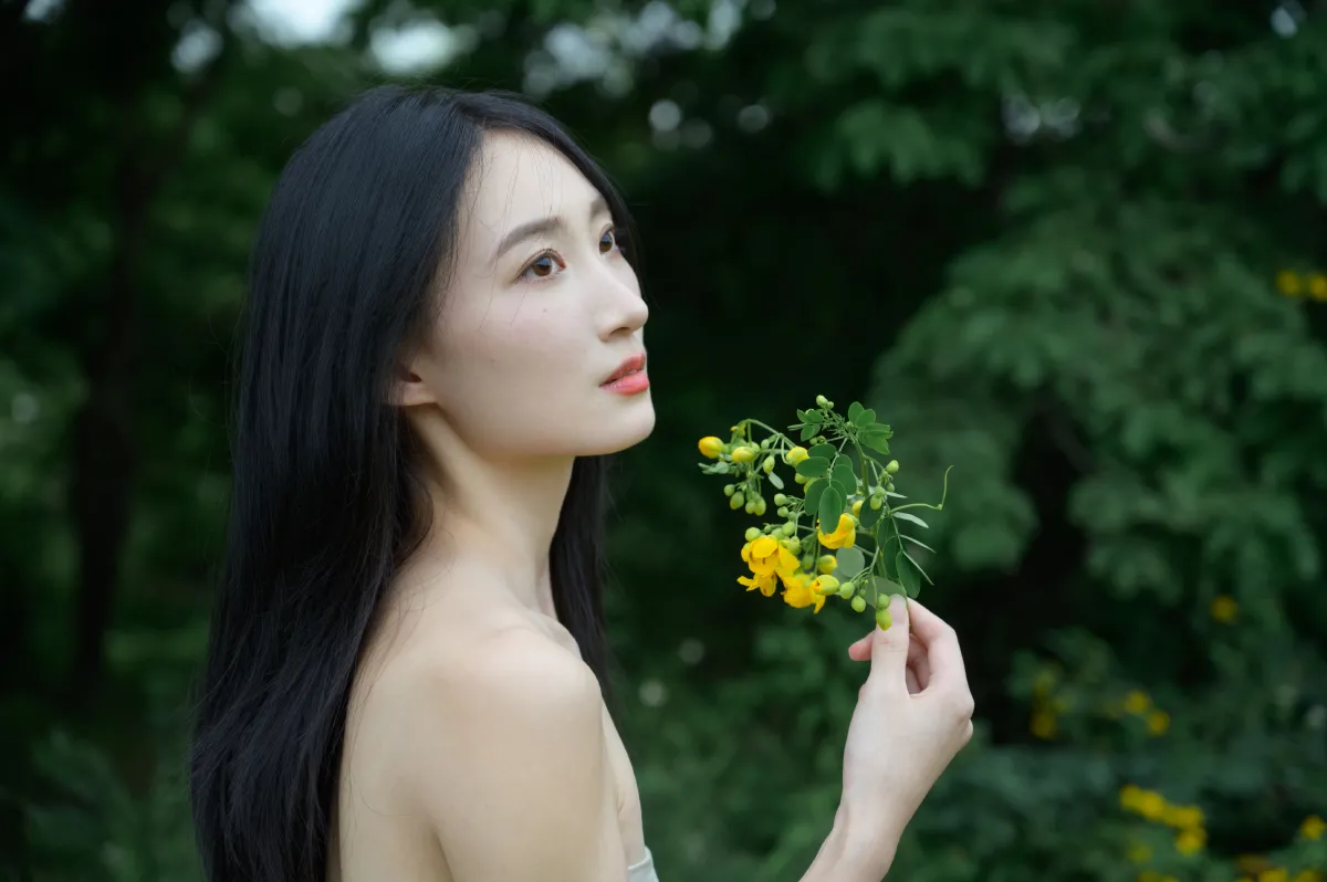 尤里CC_阿吉缘子《黄槐花开》美图作品图片1