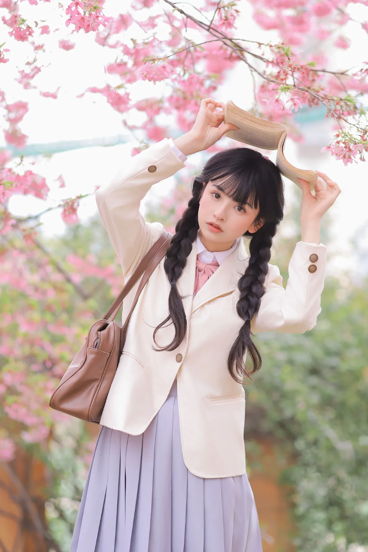 樱花树下