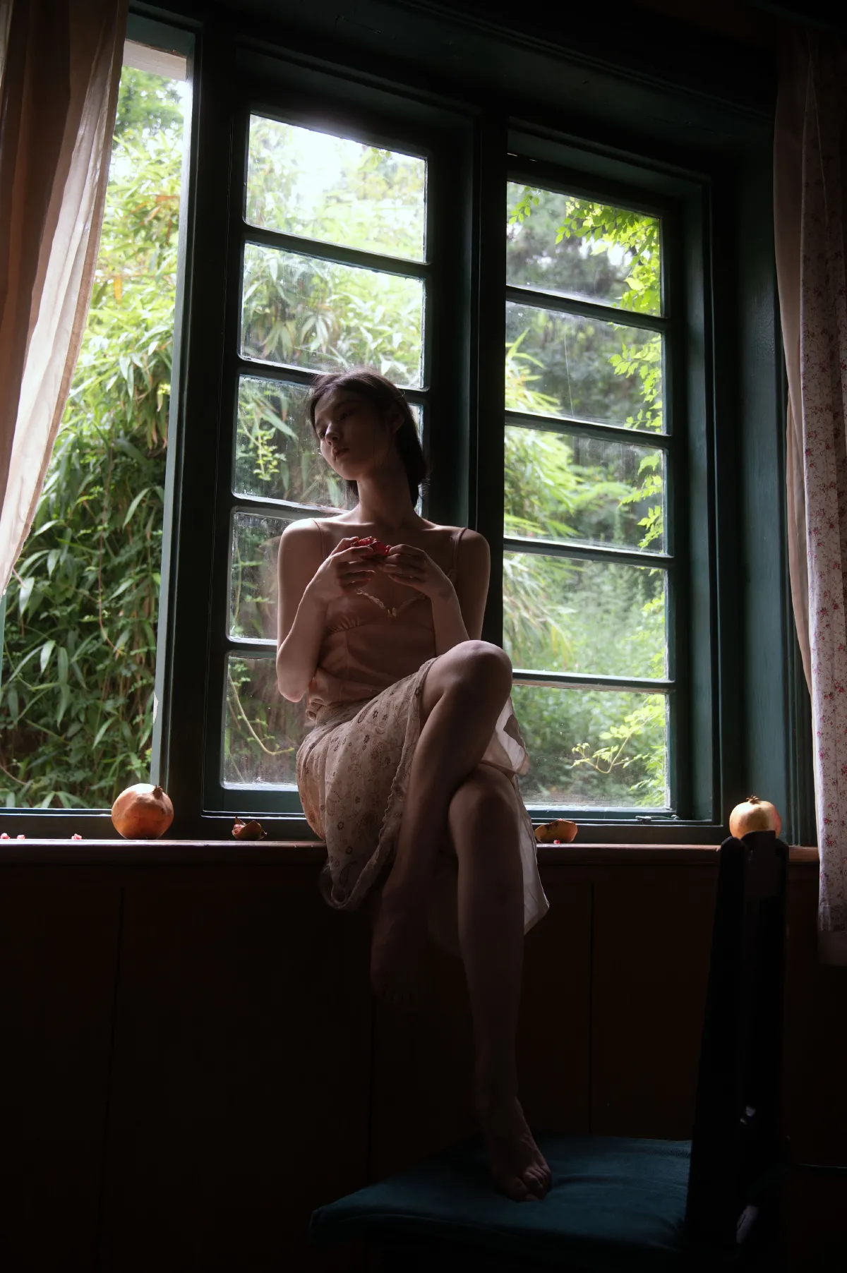 一只小黑王_tree《石榴》美图作品图片4