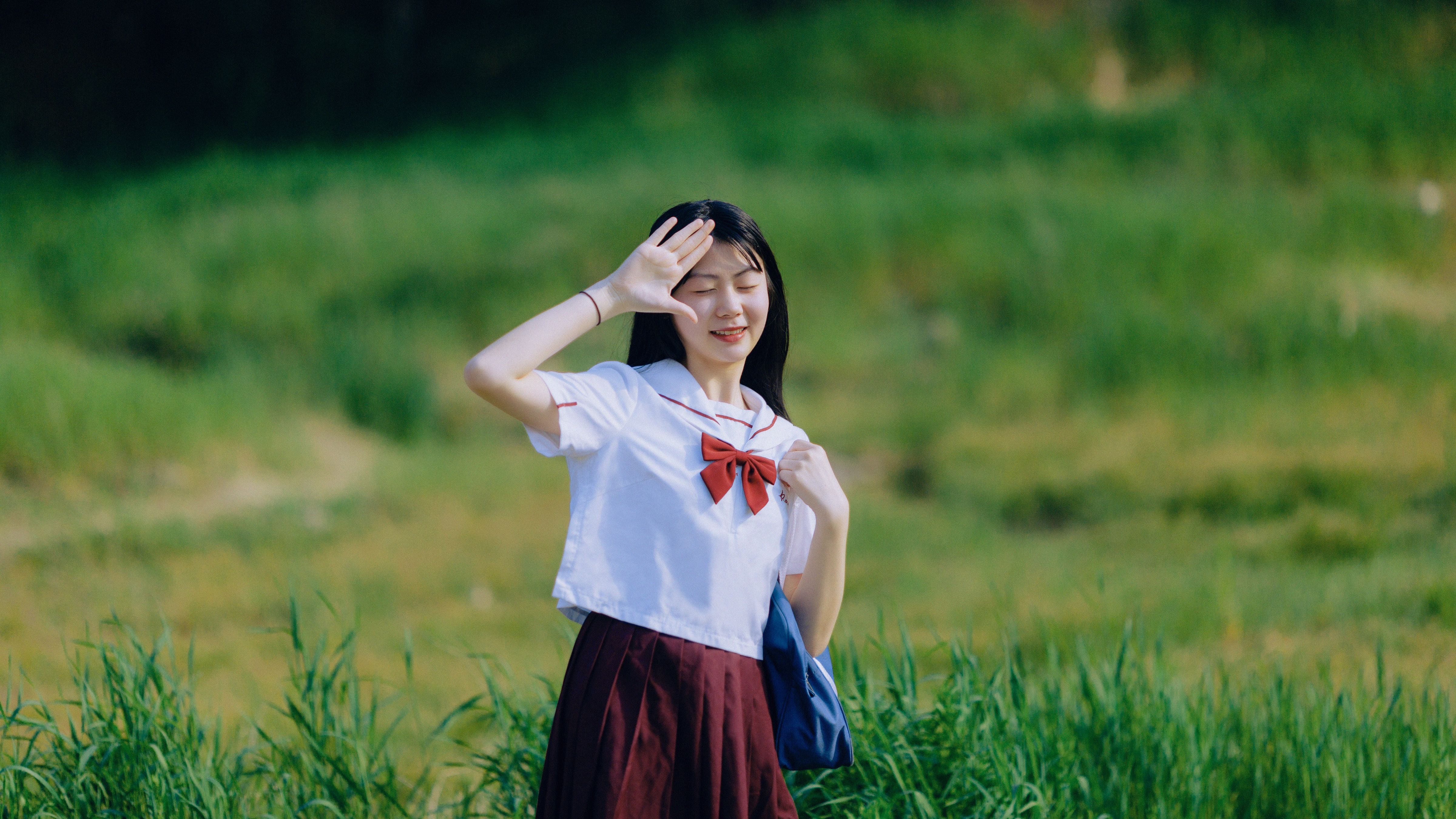 笨笨_梦轩《少女的心事》美图作品图片1
