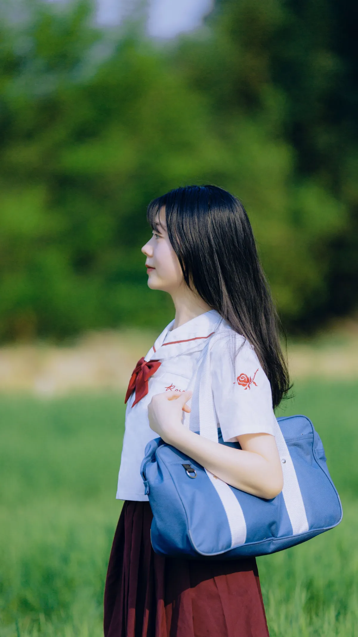 笨笨_梦轩《少女的心事》美图作品图片2