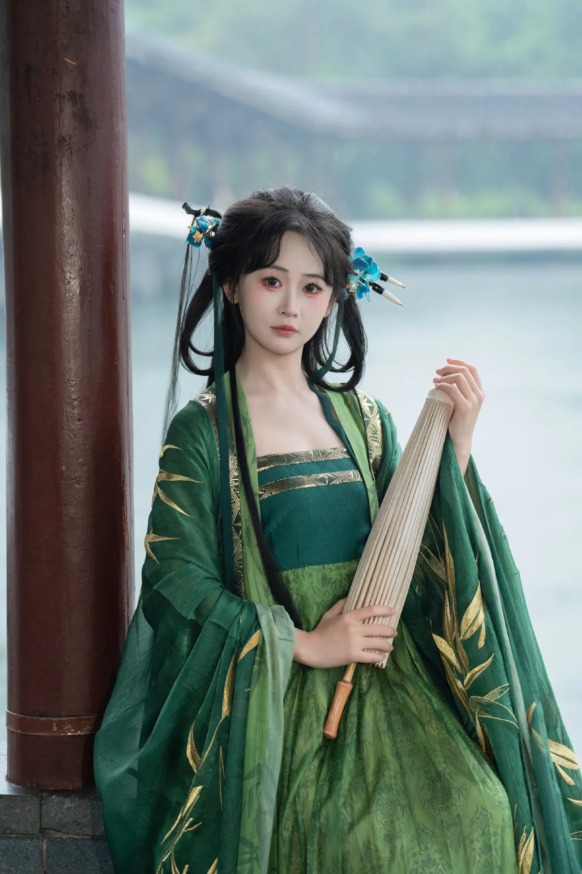 西夏_湫一只岁岁《清冷》美图作品图片3