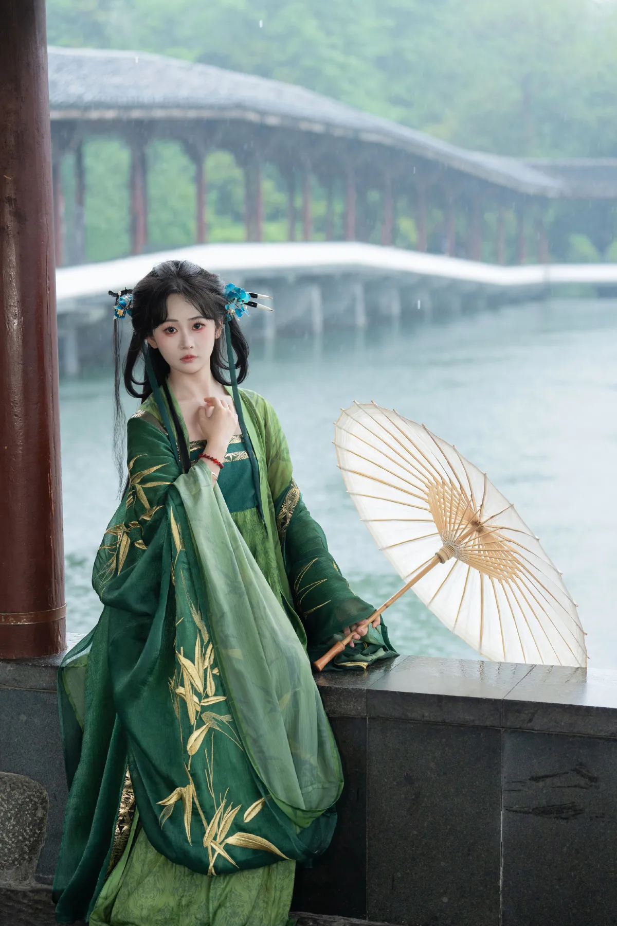 西夏_湫一只岁岁《清冷》美图作品图片5