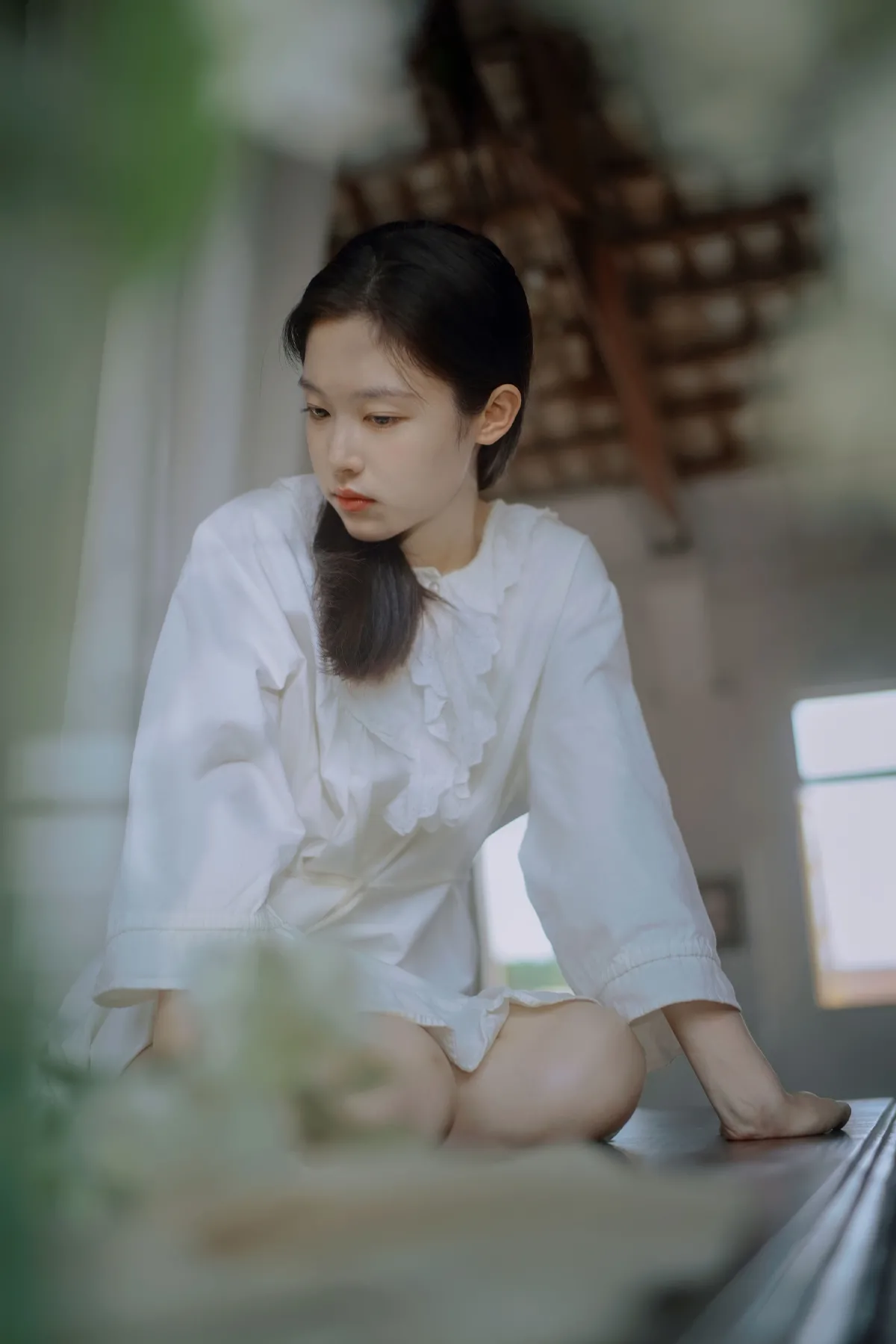 Tommy汤面_一只柚子《酷似亦菲的清冷神仙少女》美图作品图片2