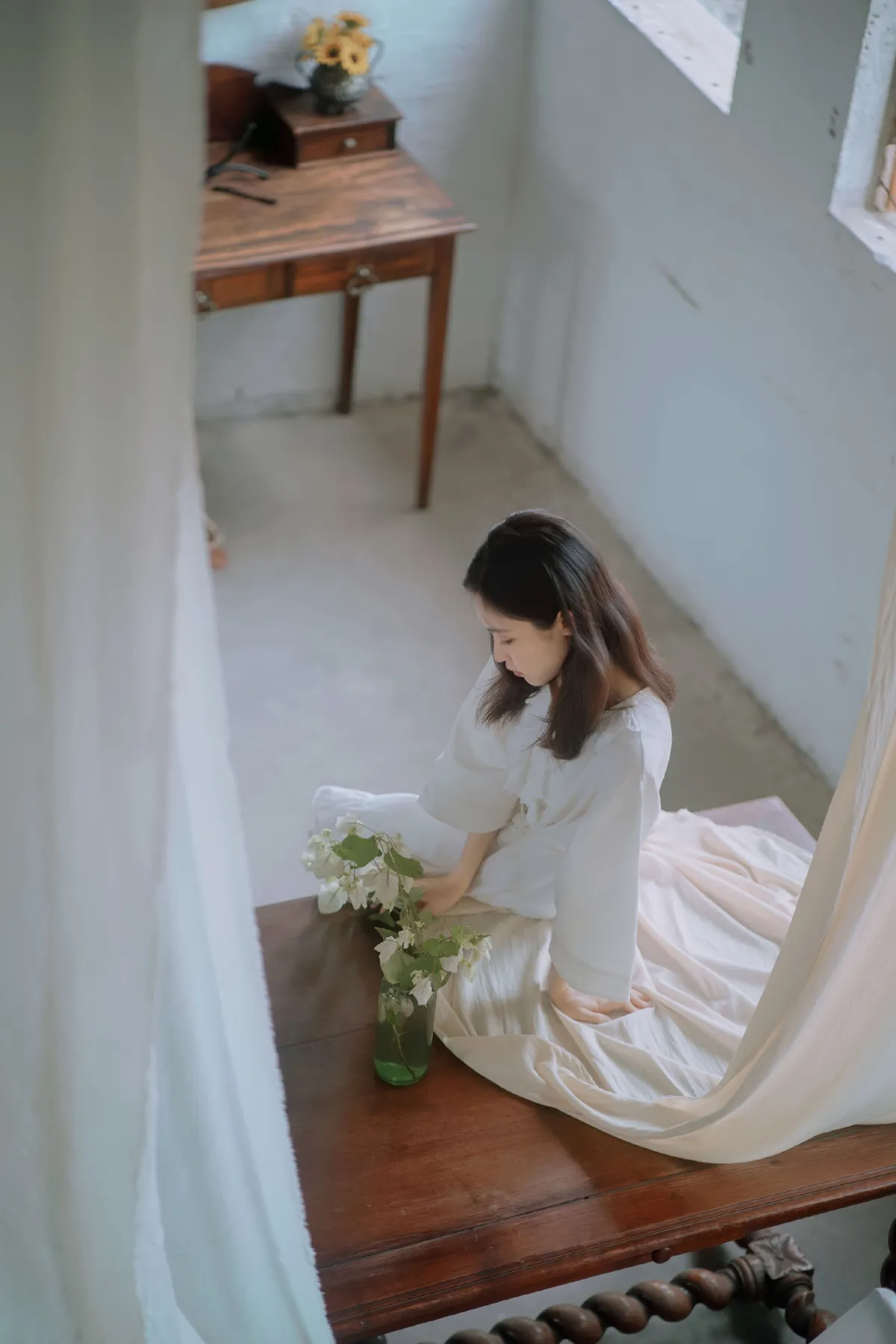酷似亦菲的清冷神仙少女