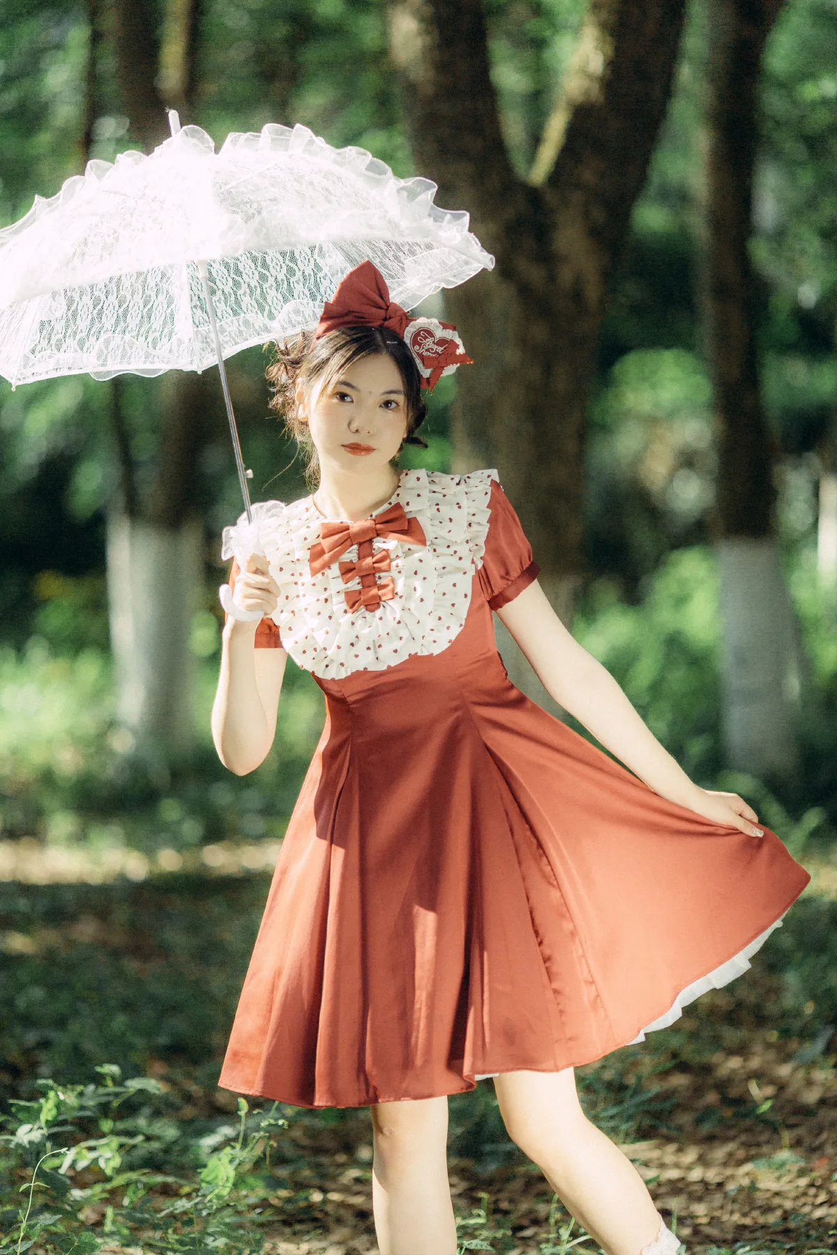 笨笨_华夫甜筒《花儿与少女》美图作品图片1