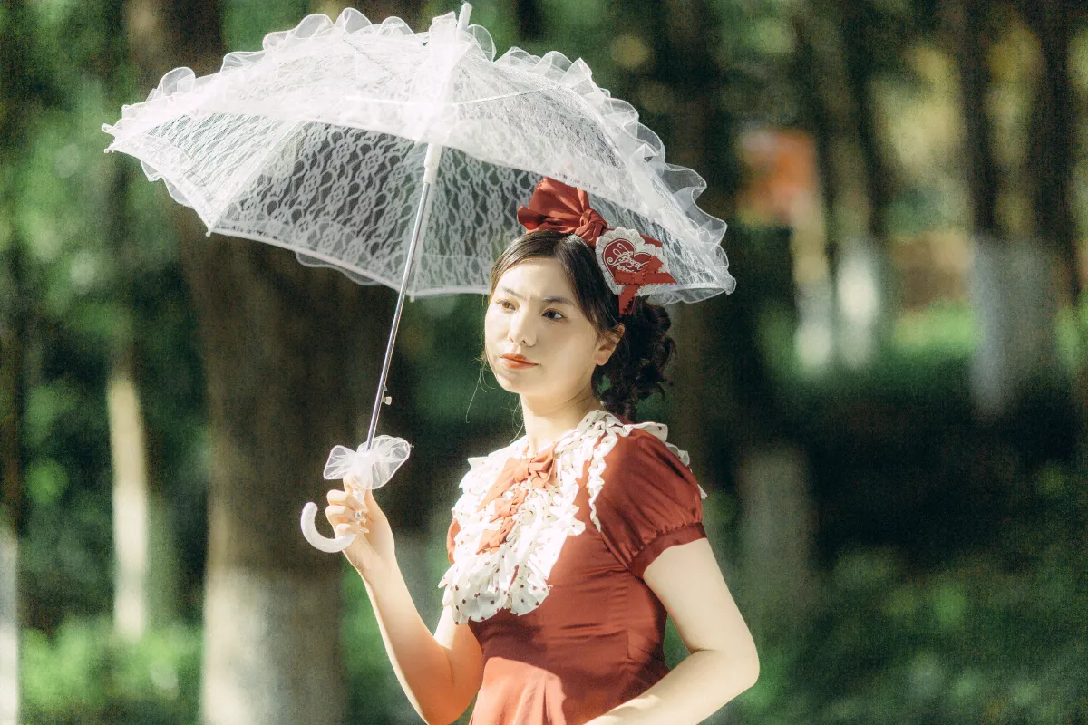 笨笨_华夫甜筒《花儿与少女》美图作品图片3