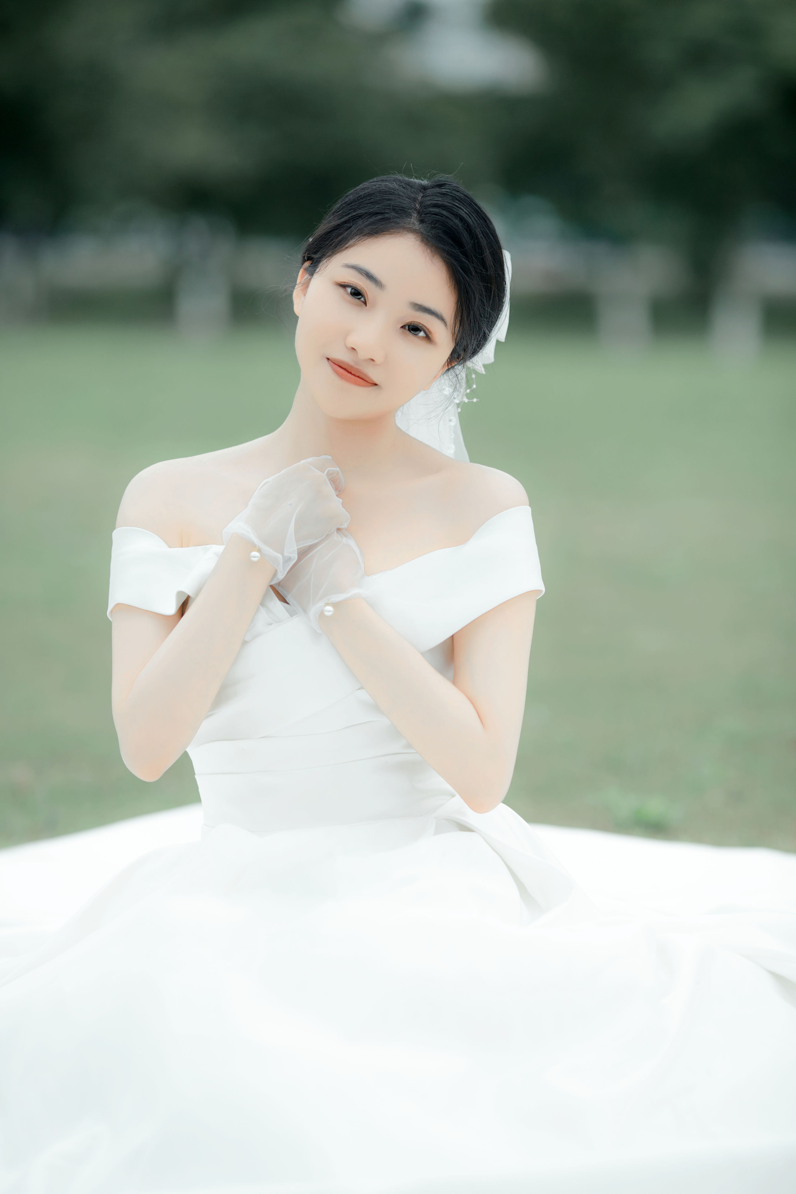 笨笨_宁宁《一个人的嫁纱》美图作品图片1