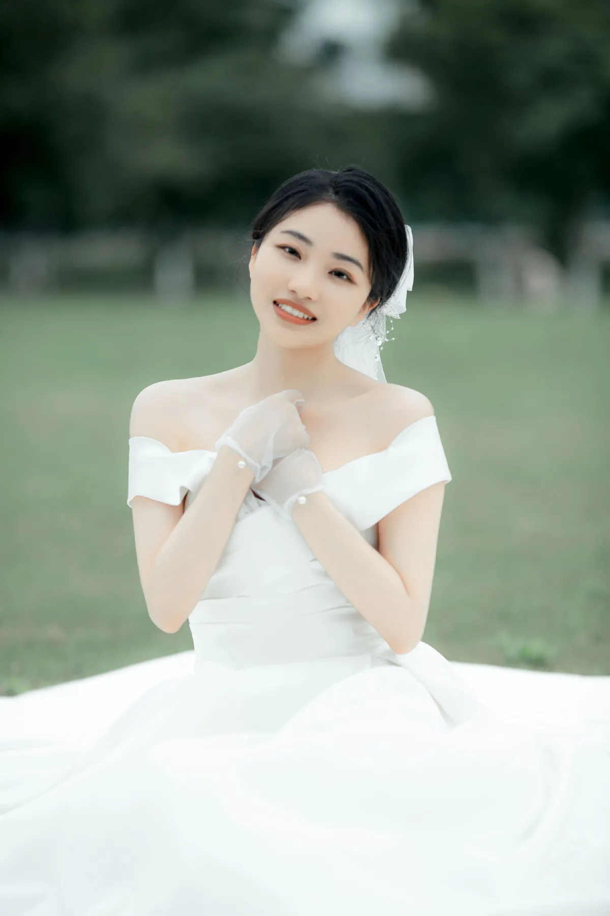 笨笨_宁宁《一个人的嫁纱》美图作品图片2
