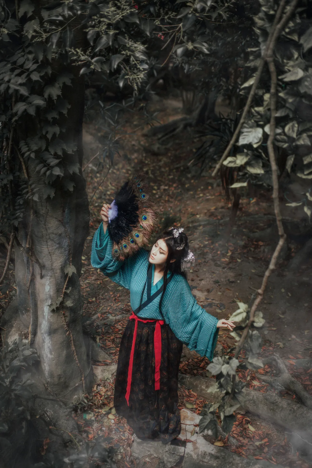 万锦其_ayaco《孔雀明王》美图作品图片3