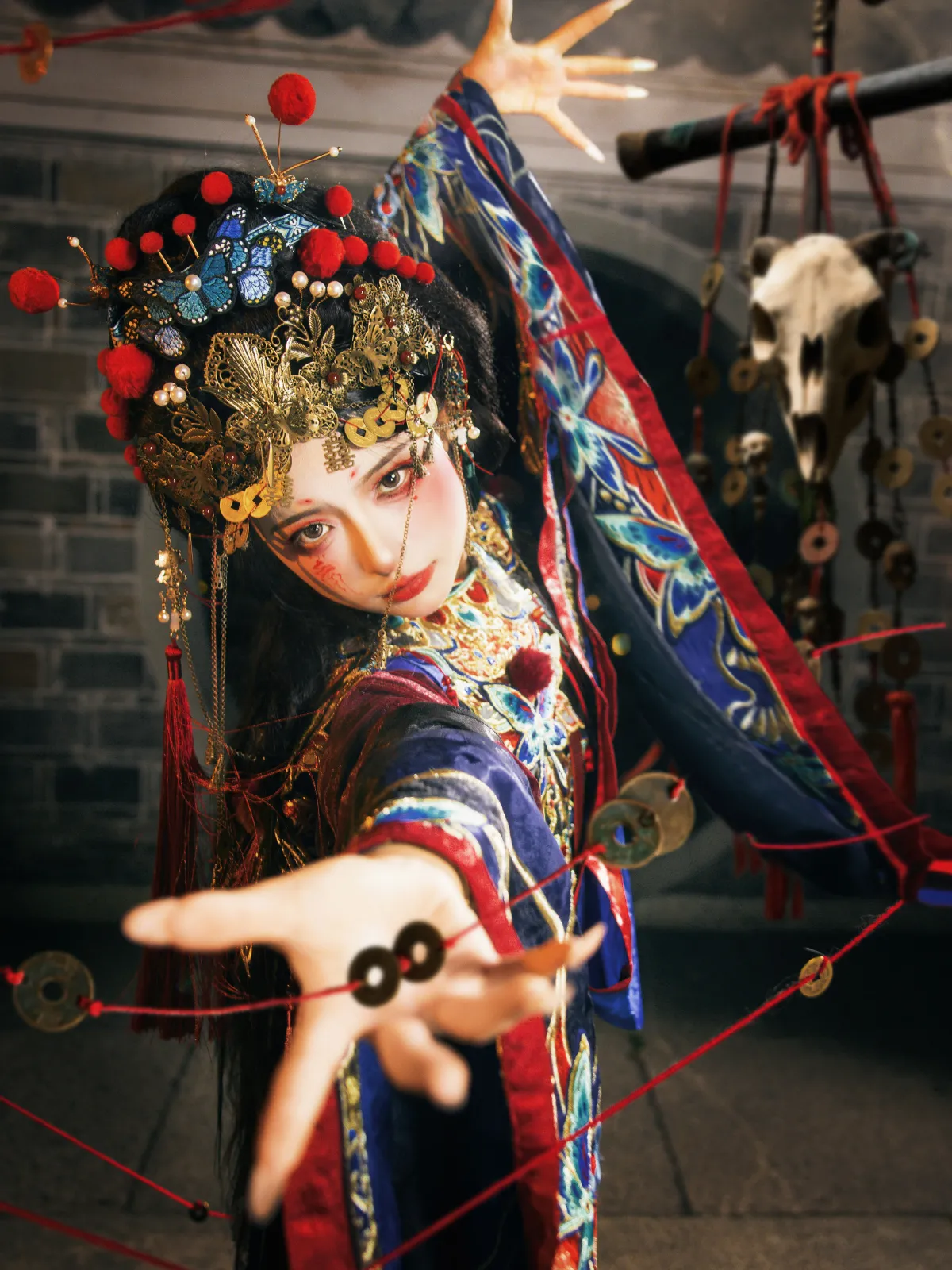 摄影米若_衔鹿《傩舞》美图作品图片2