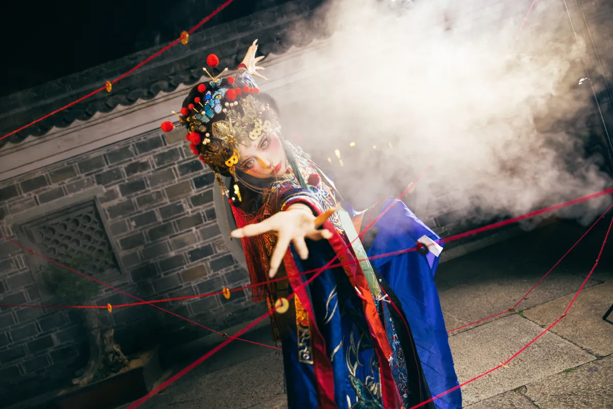 摄影米若_衔鹿《傩舞》美图作品图片3