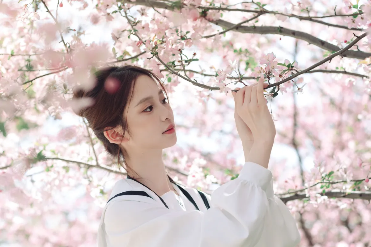 芥茉_Minejoin《海棠花未眠》美图作品图片5