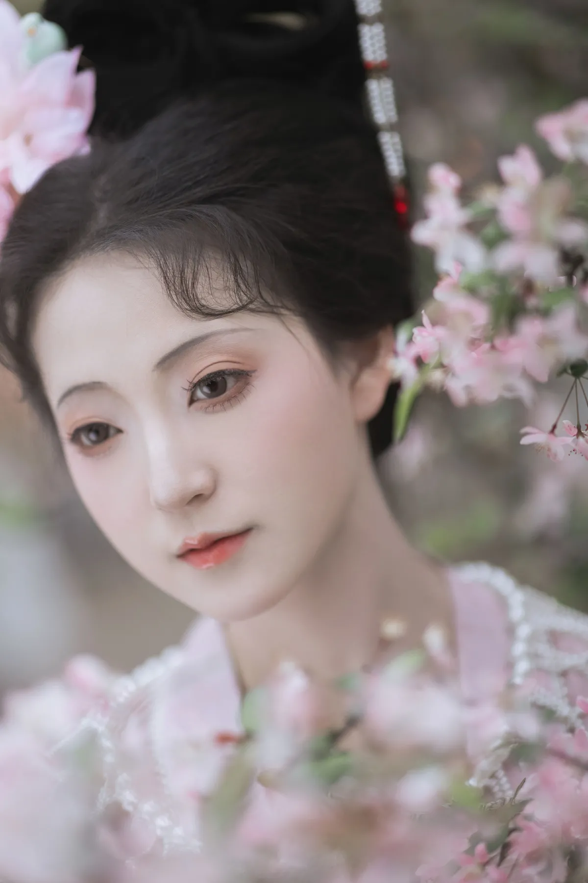 若寒Rock_飞飞想暴富《海棠依旧》美图作品图片2