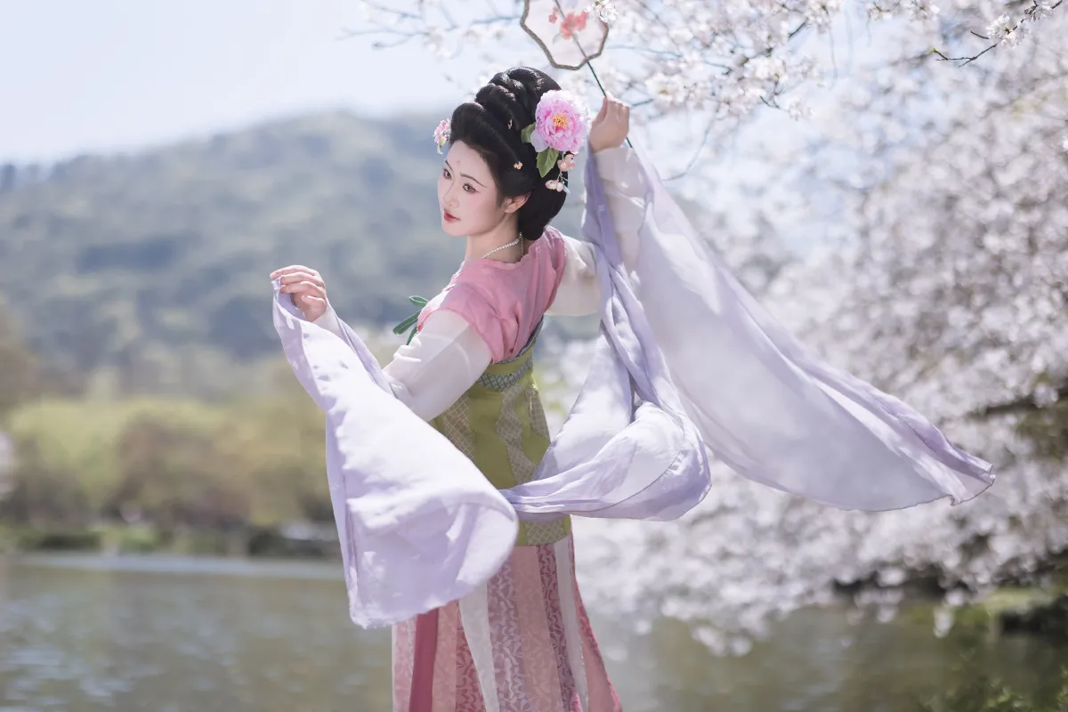 若寒Rock_是霜泠吖《踏春赏樱》美图作品图片4