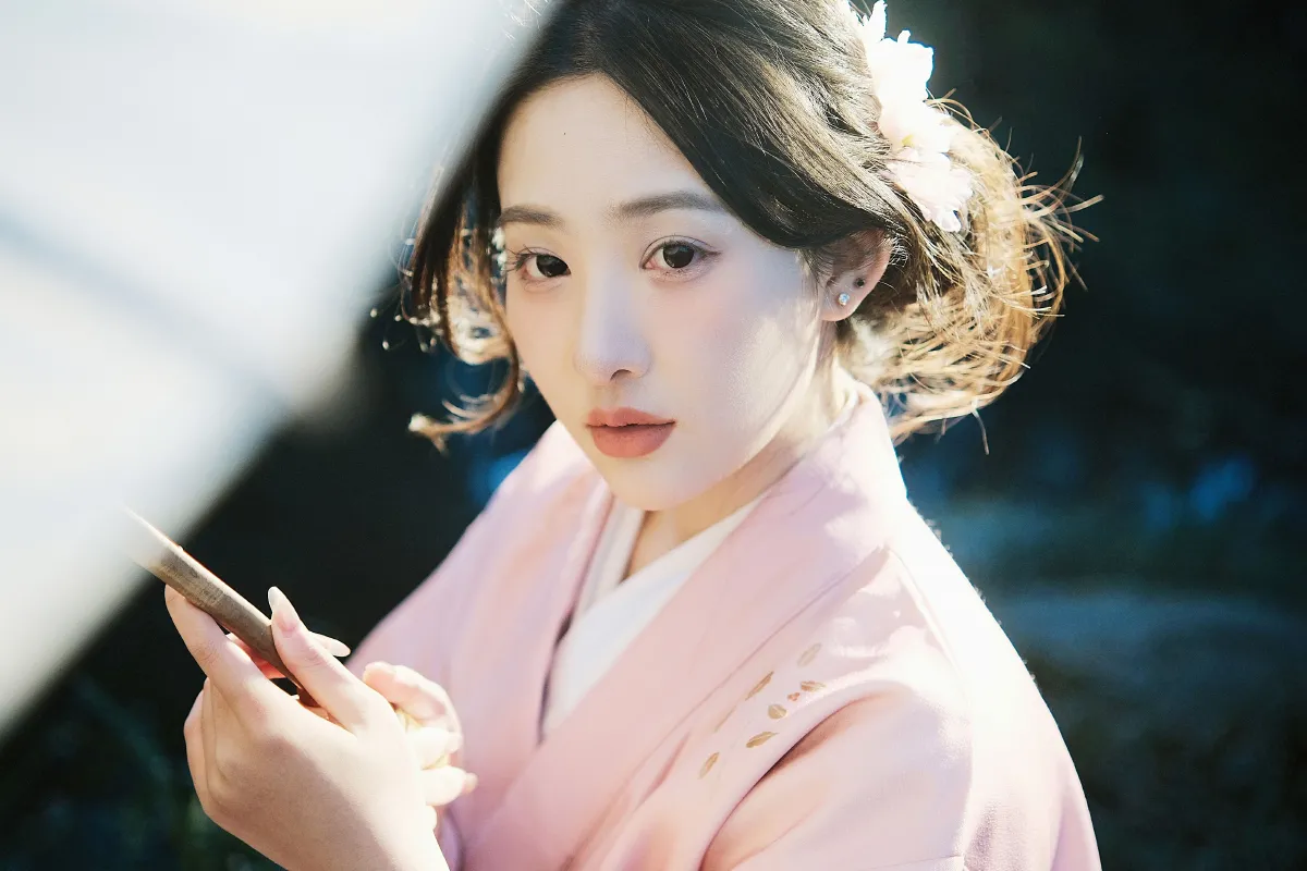 风少水年_小柔《春日来了》美图作品图片4