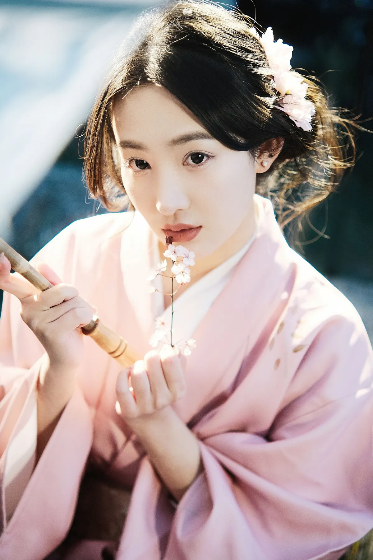风少水年_小柔《春日来了》美图作品图片5