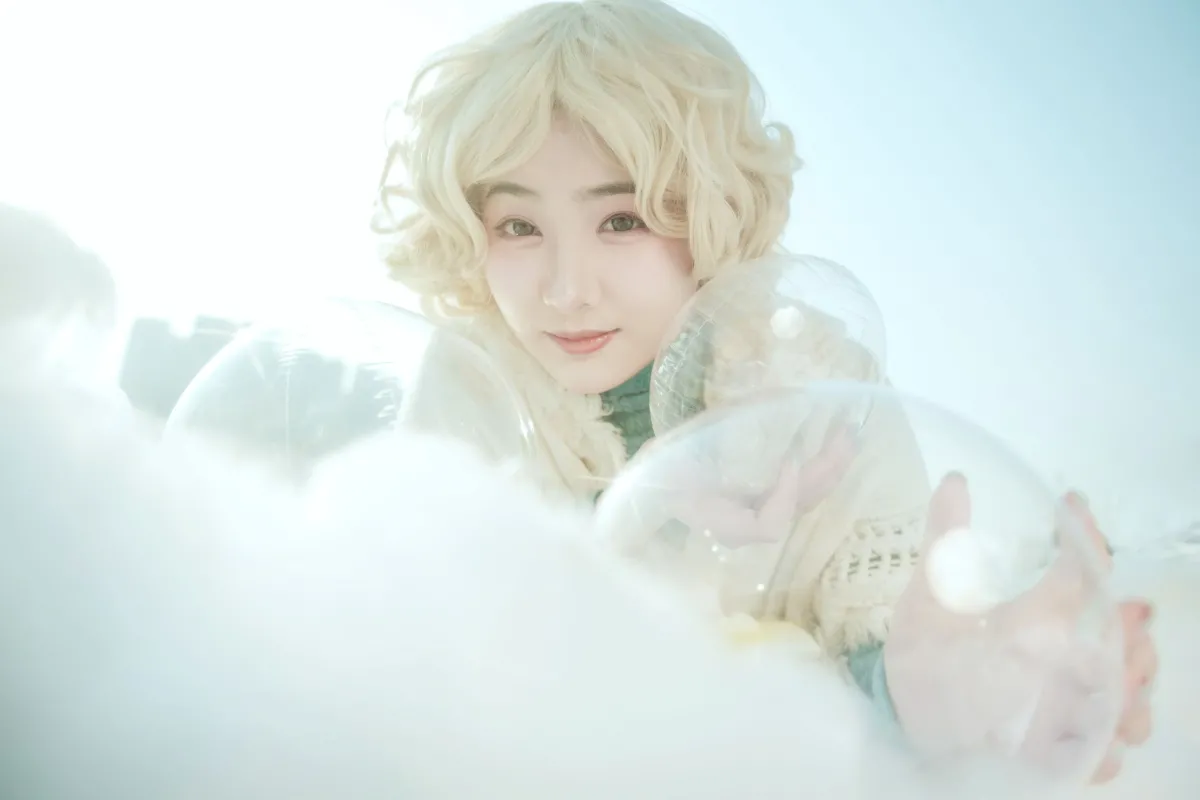 风少水年_小柔《云上有旋律曲》美图作品图片1