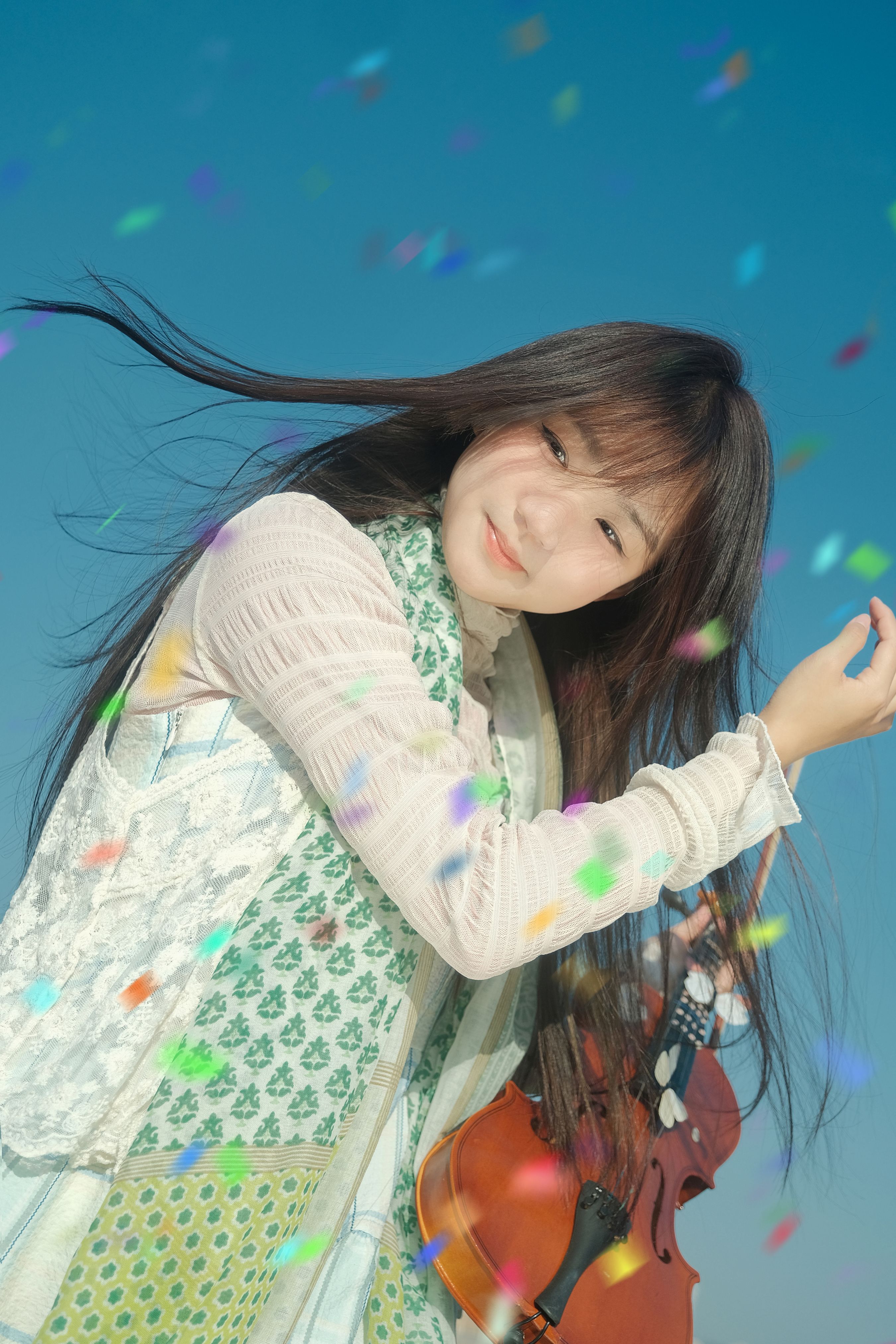 风少水年_样子《彩色乐谱》美图作品图片1