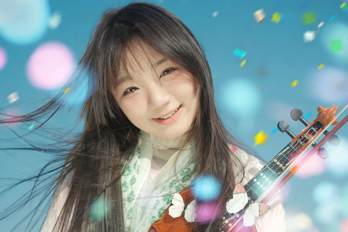 风少水年_样子《彩色乐谱》美图作品图片3