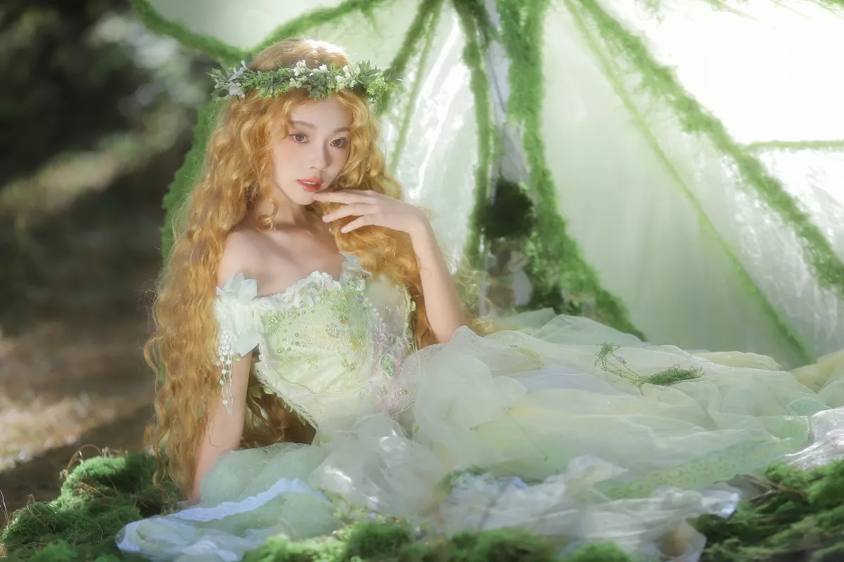 薄荷糖_鹿离《破茧成蝶》美图作品图片4