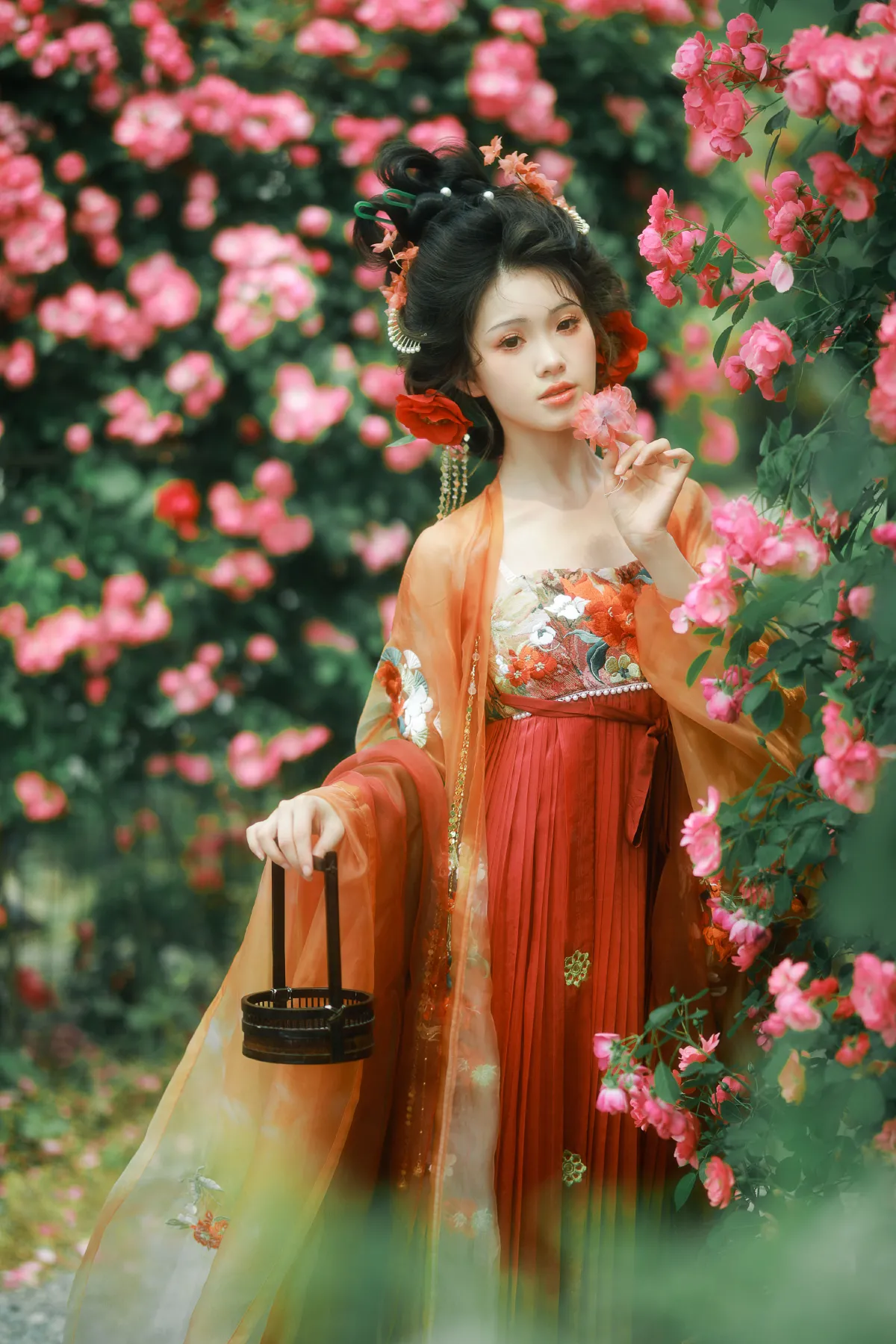 蔷薇汉服