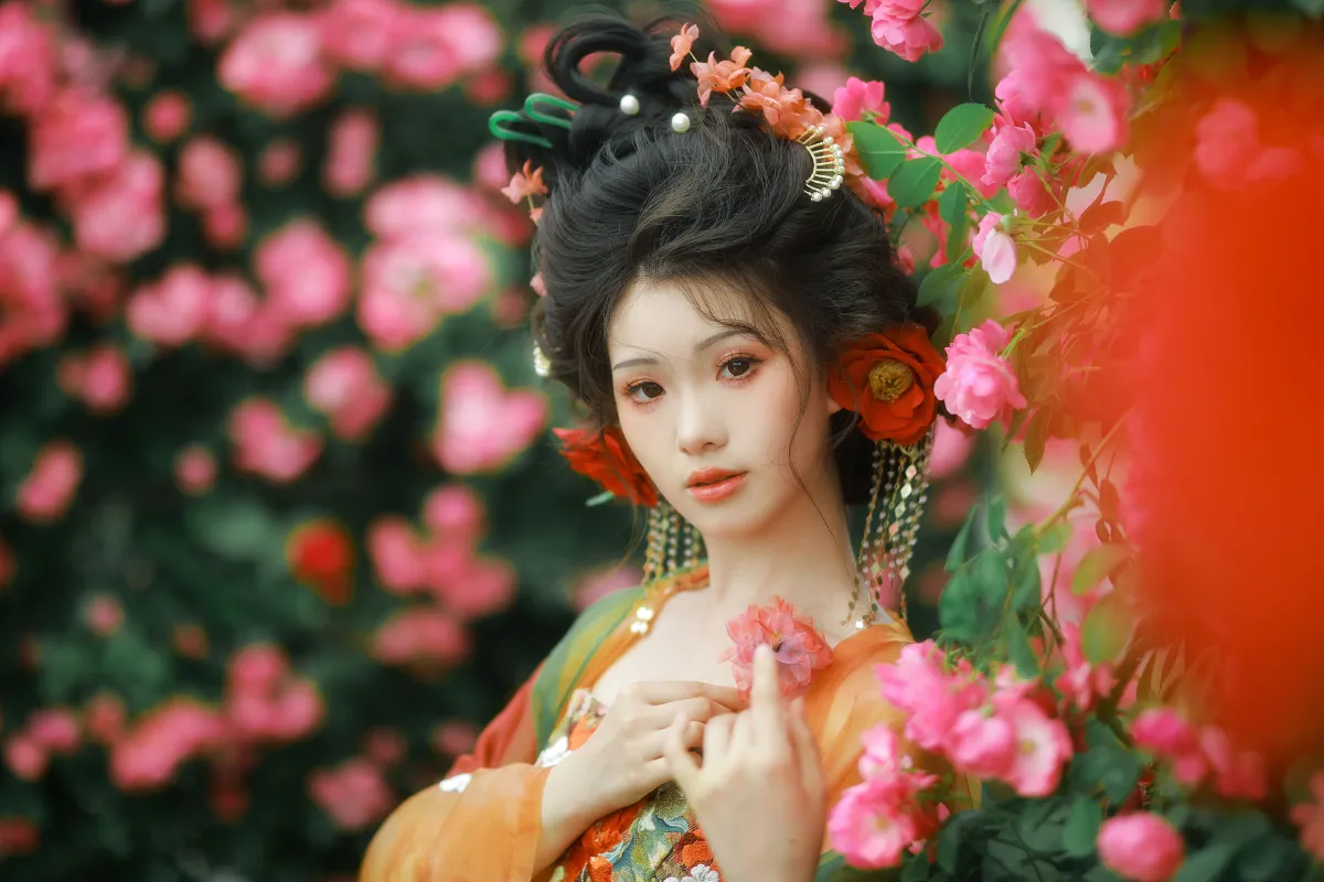 蔷薇汉服