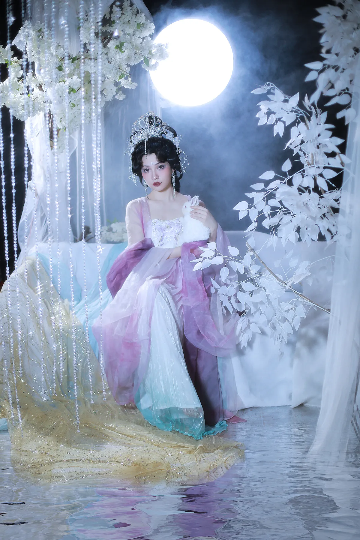 越路_阿冥《嫦娥仙子》美图作品图片1