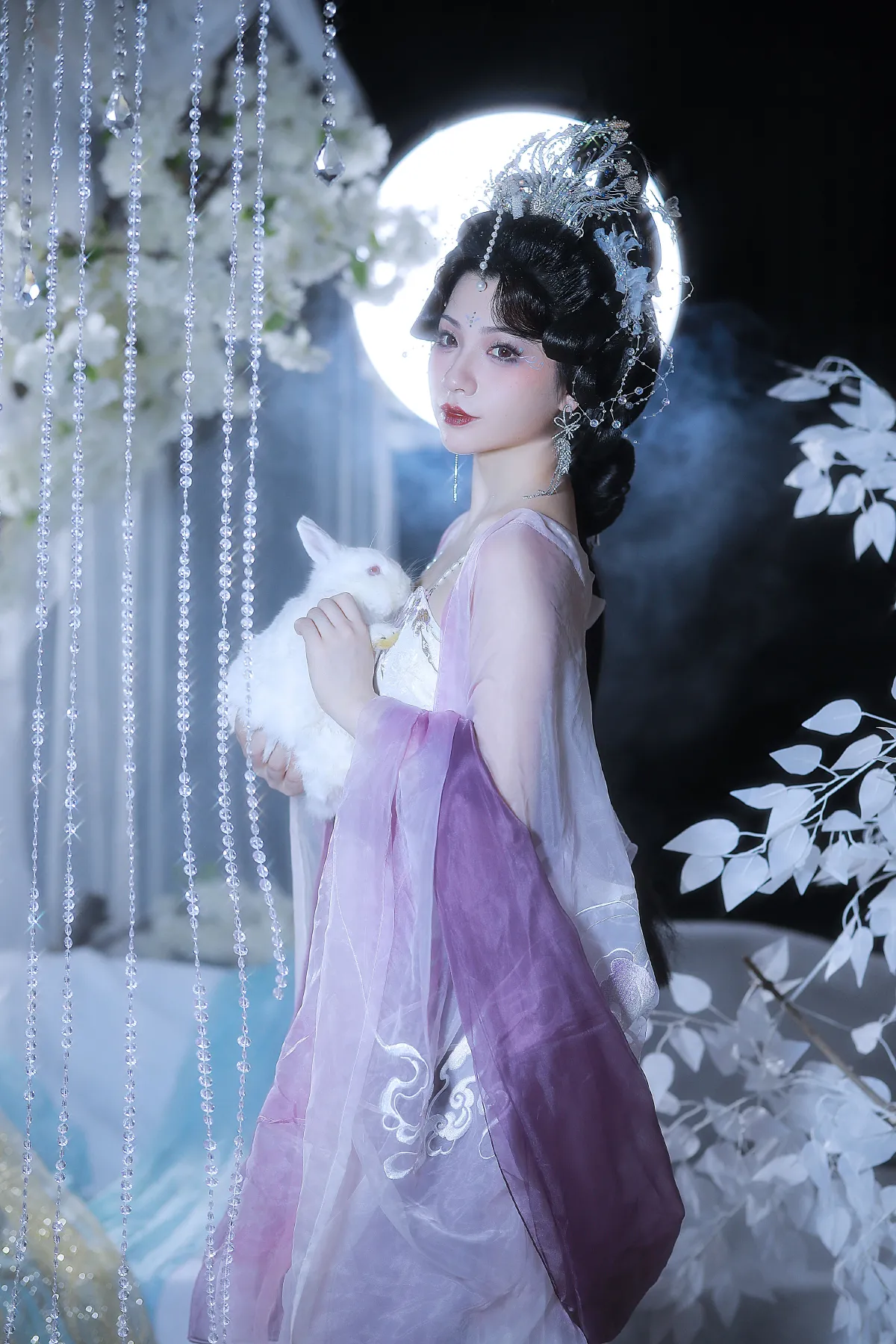 越路_阿冥《嫦娥仙子》美图作品图片3
