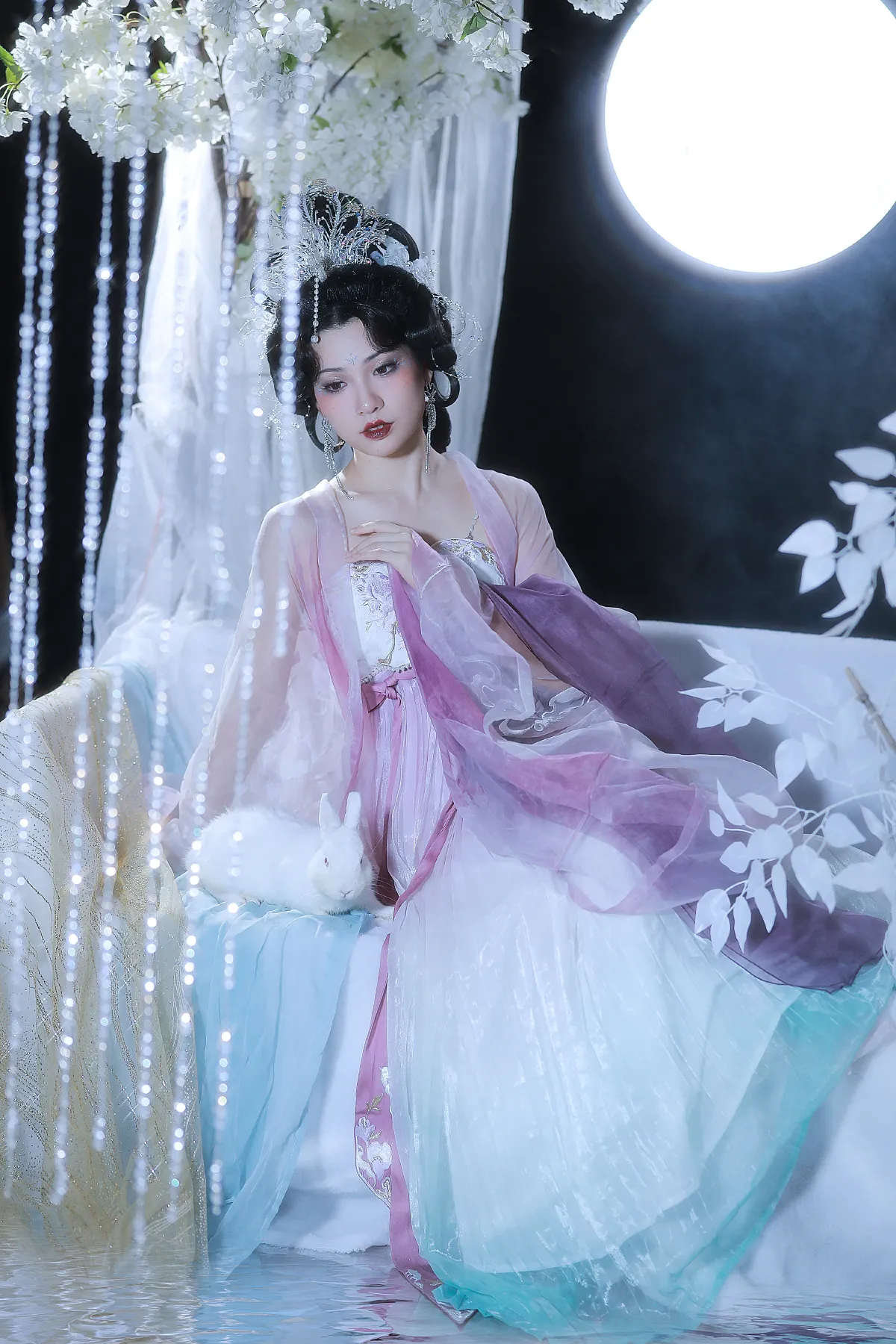 越路_阿冥《嫦娥仙子》美图作品图片5