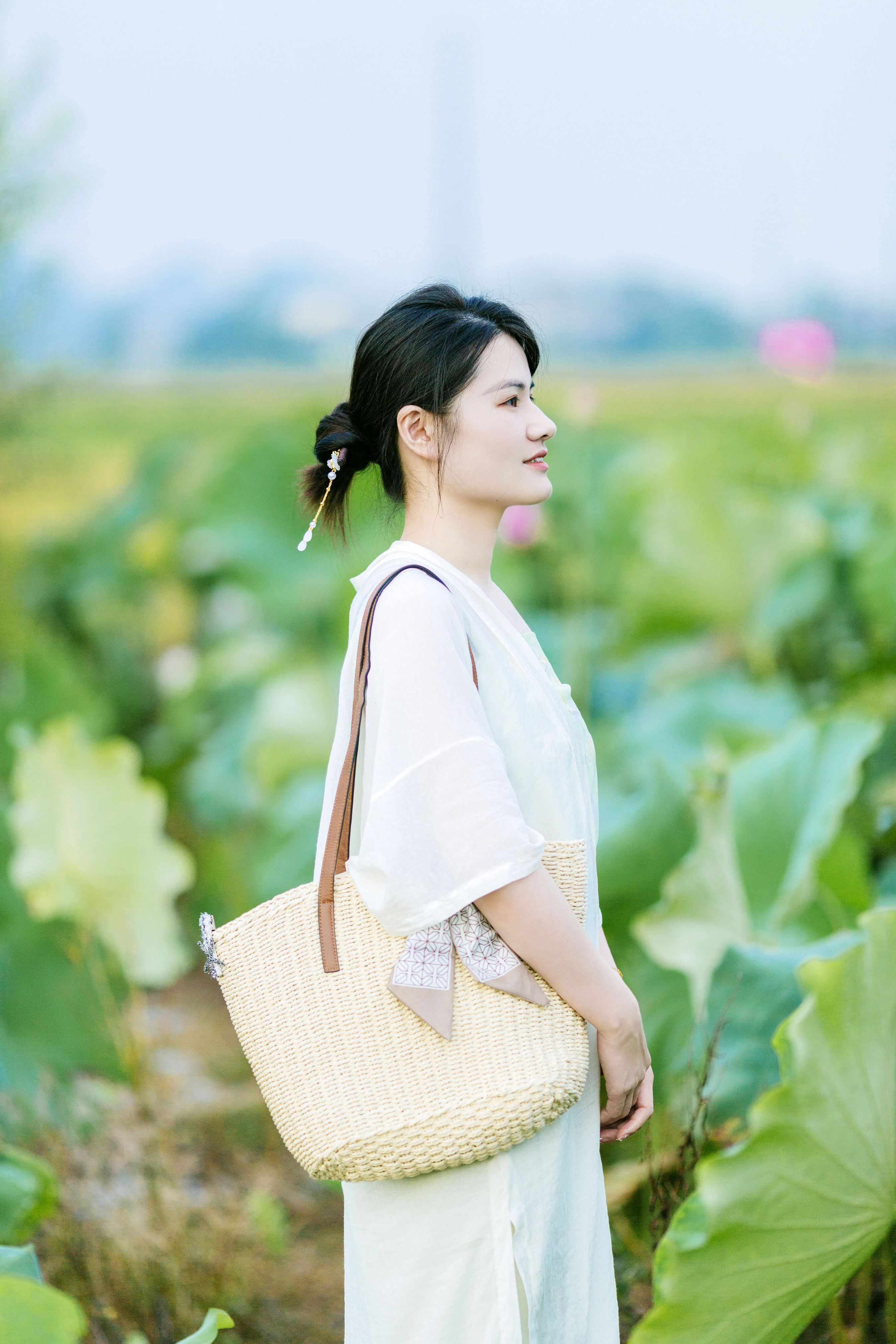 笨笨_潘潘《春有百花夏有荷》美图作品图片1