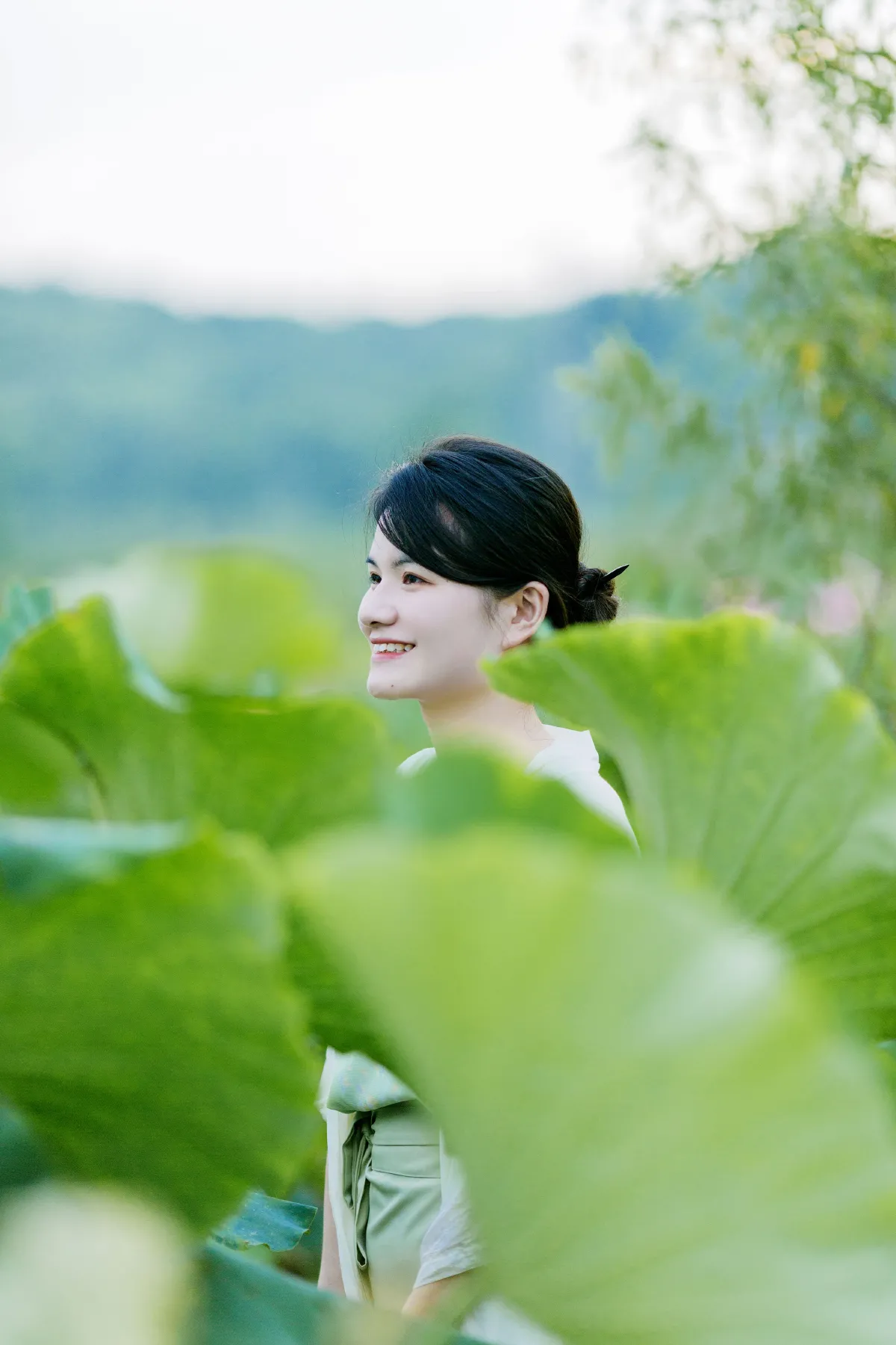 笨笨_潘潘《春有百花夏有荷》美图作品图片2