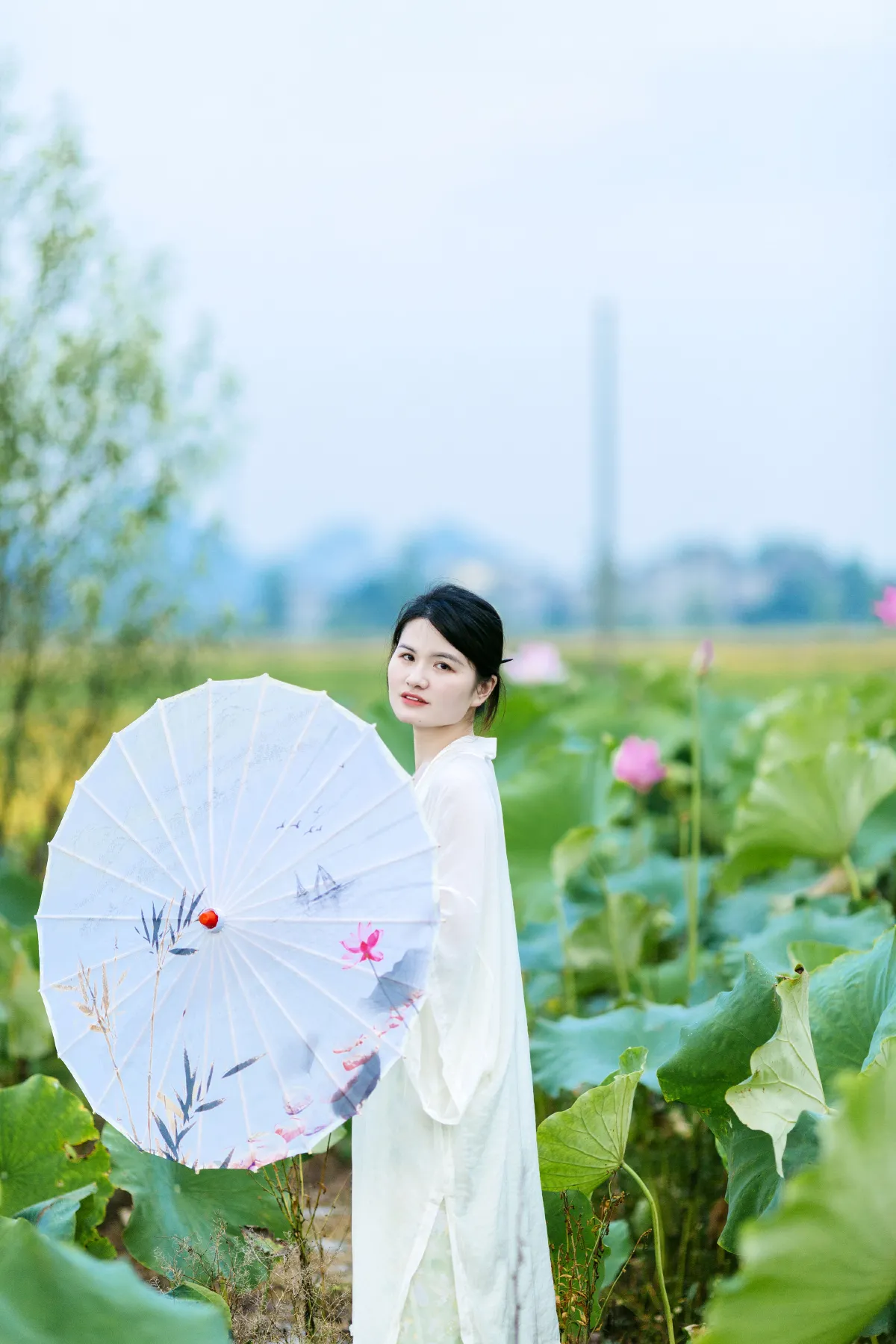 笨笨_潘潘《春有百花夏有荷》美图作品图片4