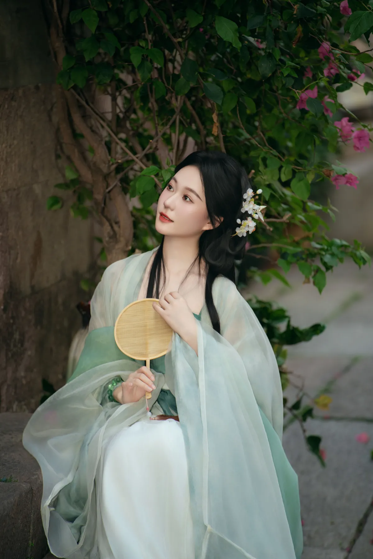 破晓X_無月《浮生暂寄梦中梦，世事如闻风里风》美图作品图片3