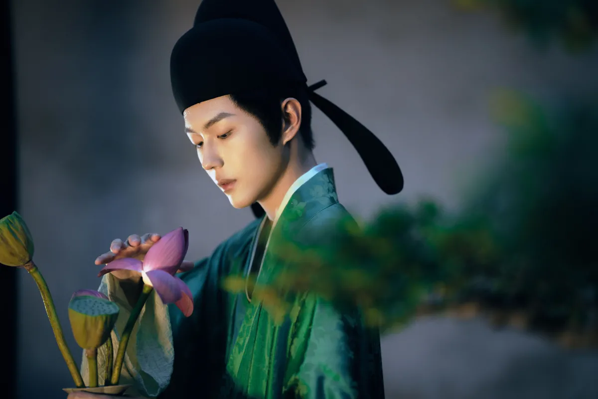 扶卮_惊竹娇《与谁同坐？明月清风我》美图作品图片3