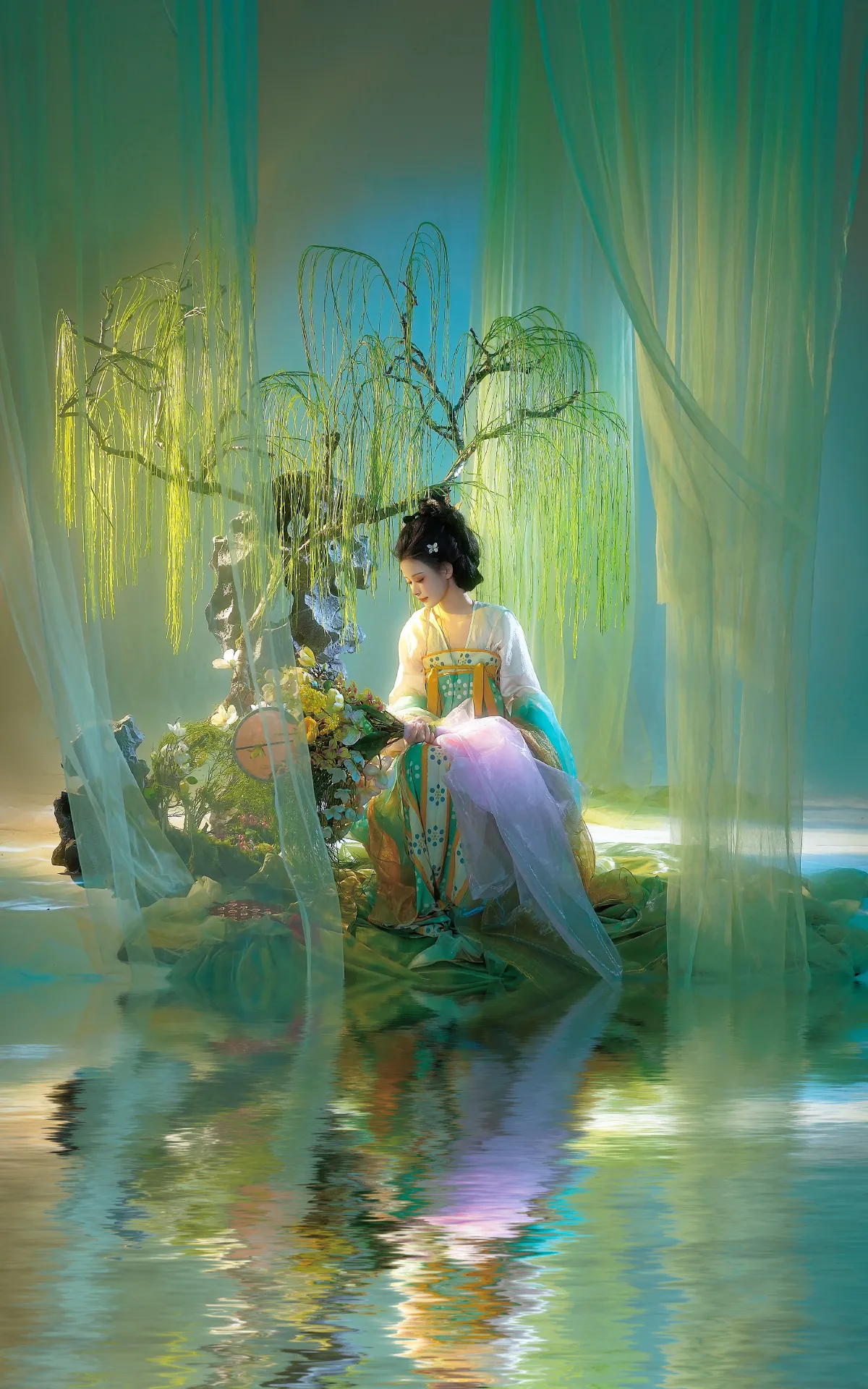 李稚明_奇妙薇薇vv《春日宴》美图作品图片5