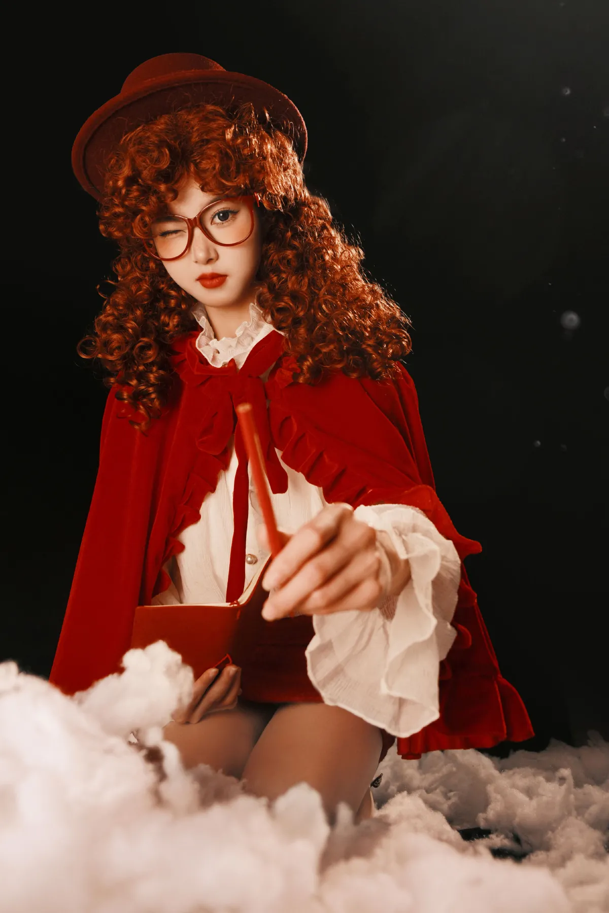 李稚明_小羊《雪夜侦探》美图作品图片1