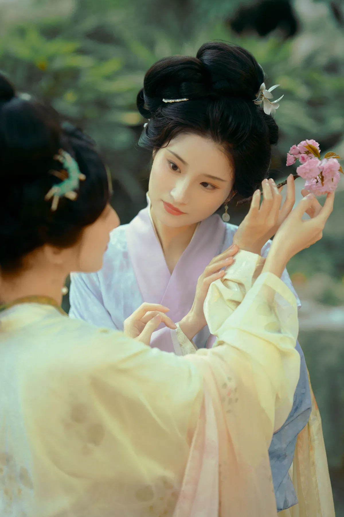 扶卮_鱼尾酱_洺钰_九九睡不醒.《卖花担上》美图作品图片5