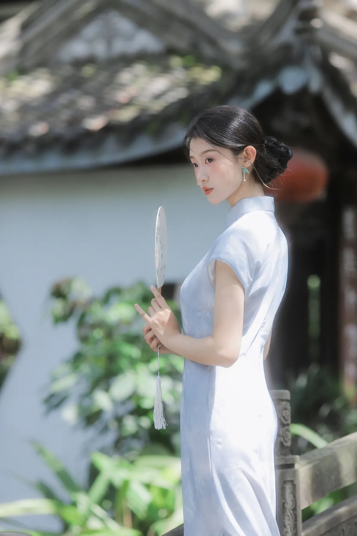薄荷糖_铜萱柒《她是一朵清丽的百合花》美图作品图片5