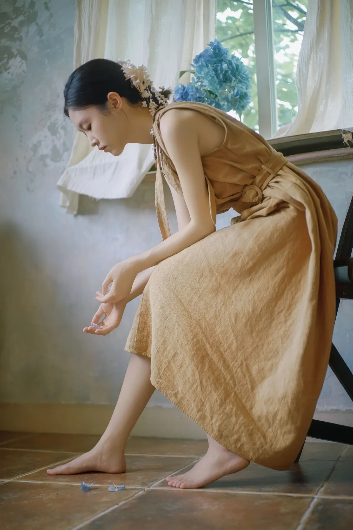时光诗画：花影少女时光