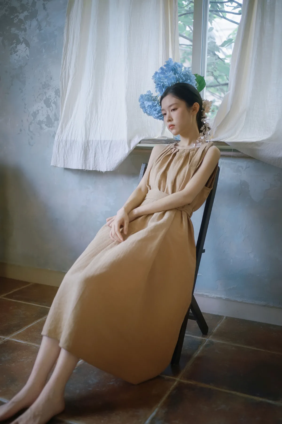时光诗画：花影少女时光
