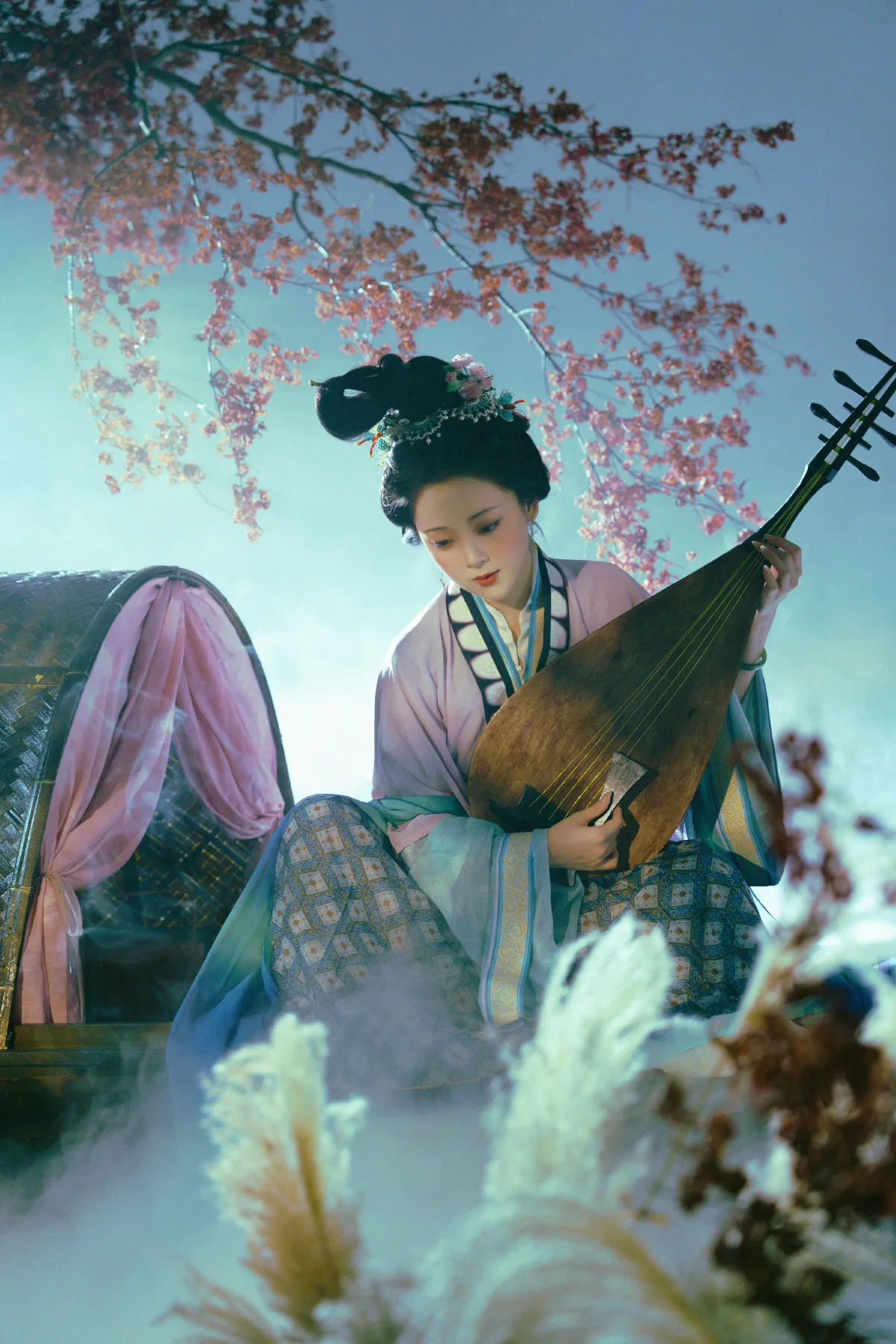 扶卮_煜月Toto《琵琶行 • 仕女图》美图作品图片3
