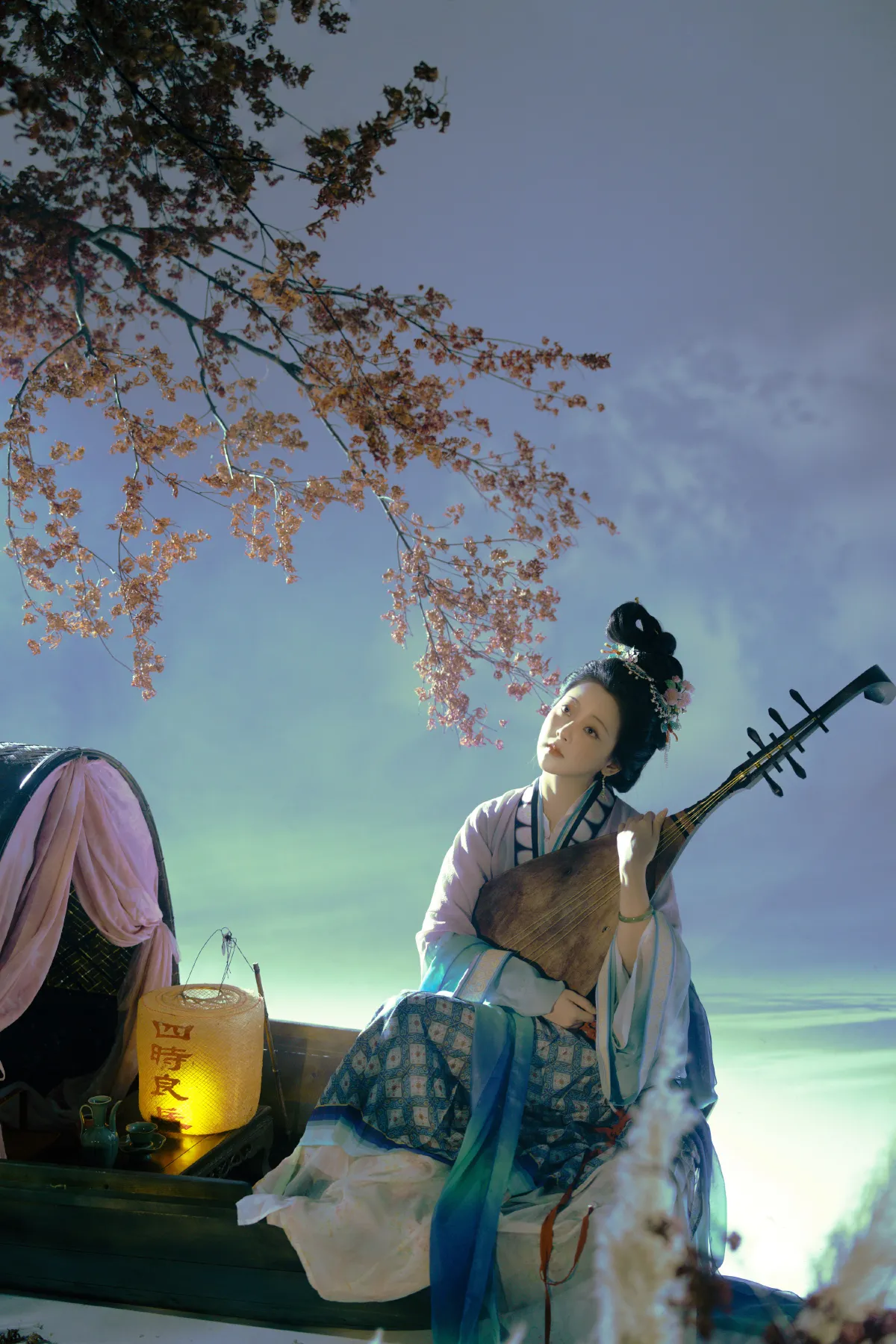 扶卮_煜月Toto《琵琶行 • 仕女图》美图作品图片4